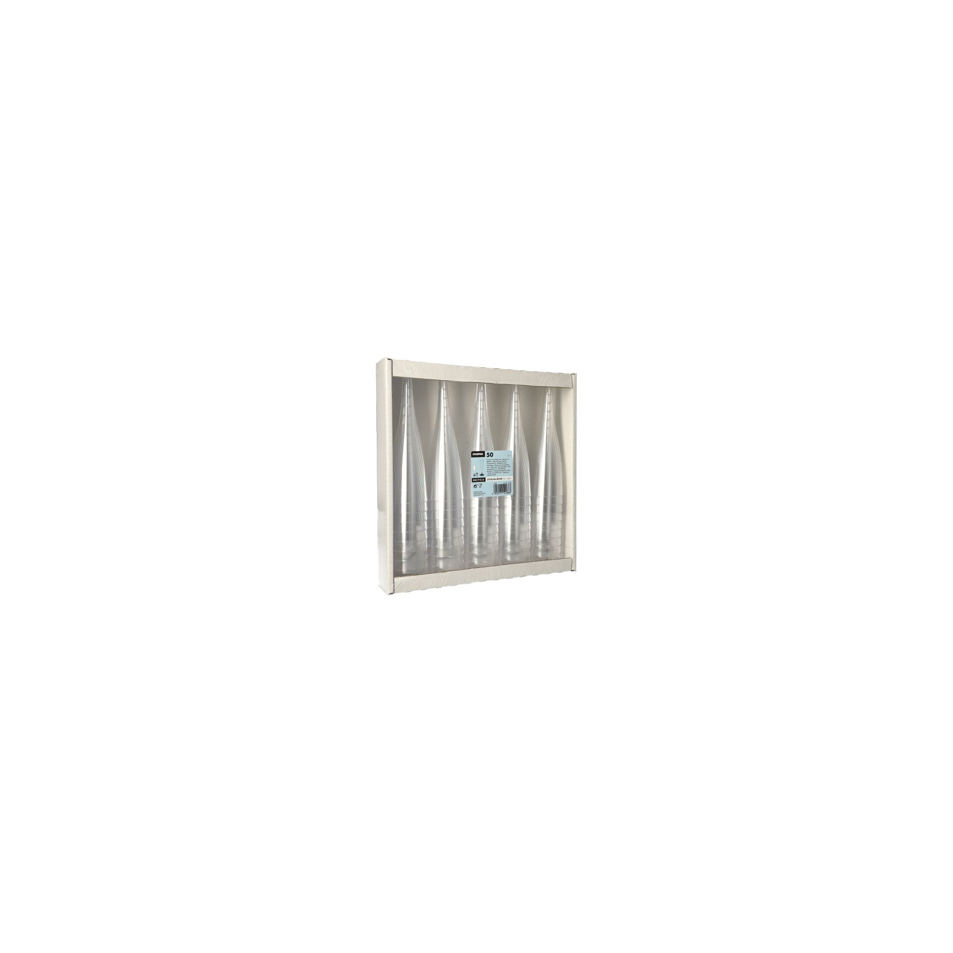 Stiel-Gläser (Oberteile) für Sekt, PS 0,1 l Ø 5 cm · 17,5 cm glasklar Stiel-Gläser (Oberteile) für Sekt, PS 0,1 l Ø 5 cm · 17,5 cm glasklar