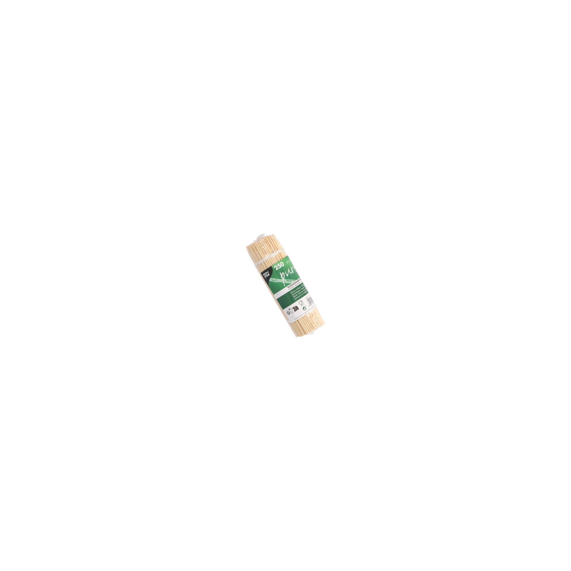 Schaschlikspieße, Bambus "pure" Ø 2,5 mm · 15 cm