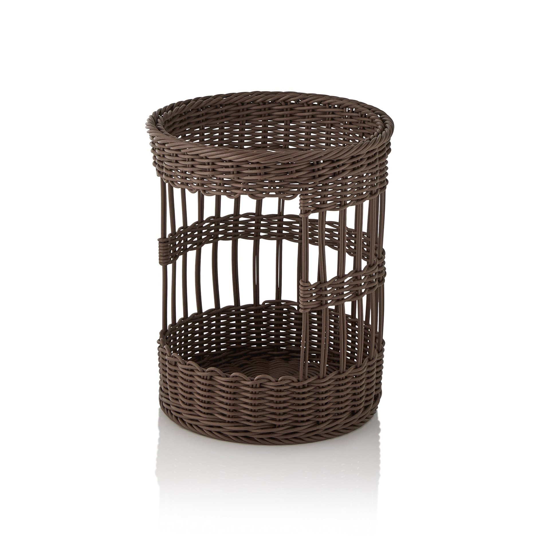 Baguettekorb WEAVER PRO Systemkörbe, Ø 31 cm, Höhe 39 cm, braun, Polypropylen