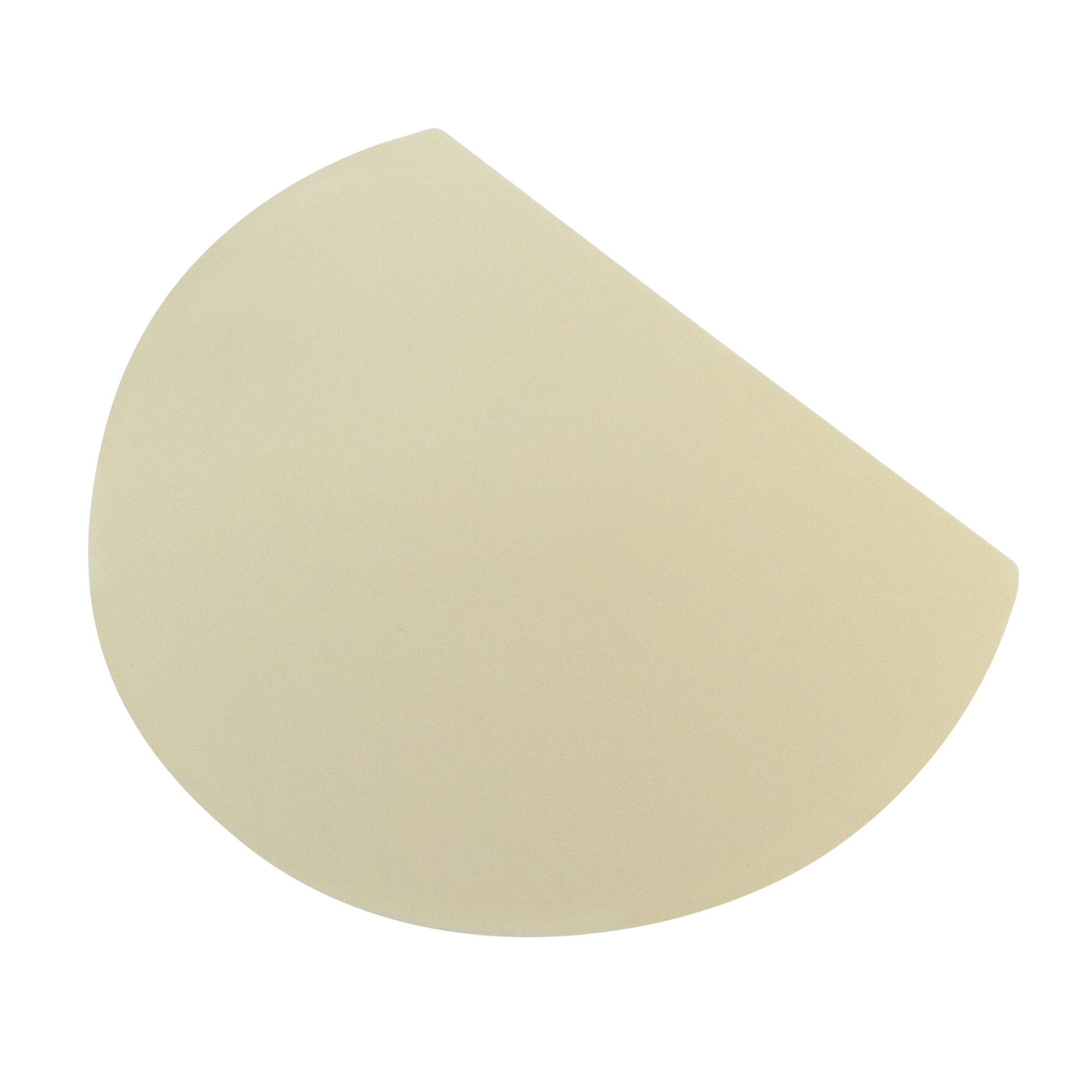 Teigschaber elfenbein, PP 160 x 120 x 1 mm