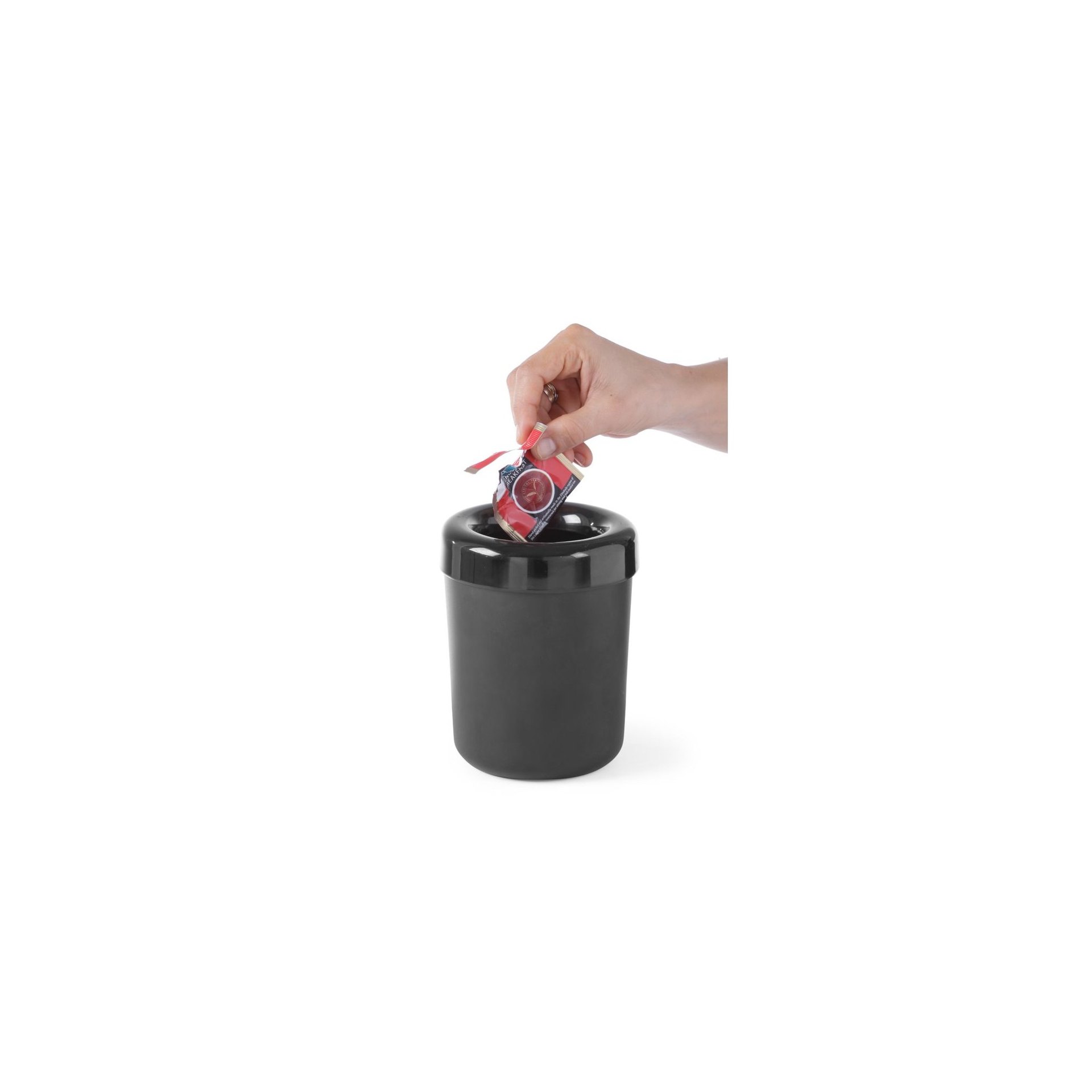 Tischabfalleimer oder Besteckhalter, Schwarz, ⌀130x(H)160mm Tischabfalleimer oder Besteckhalter, Schwarz, ⌀130x(H)160mm