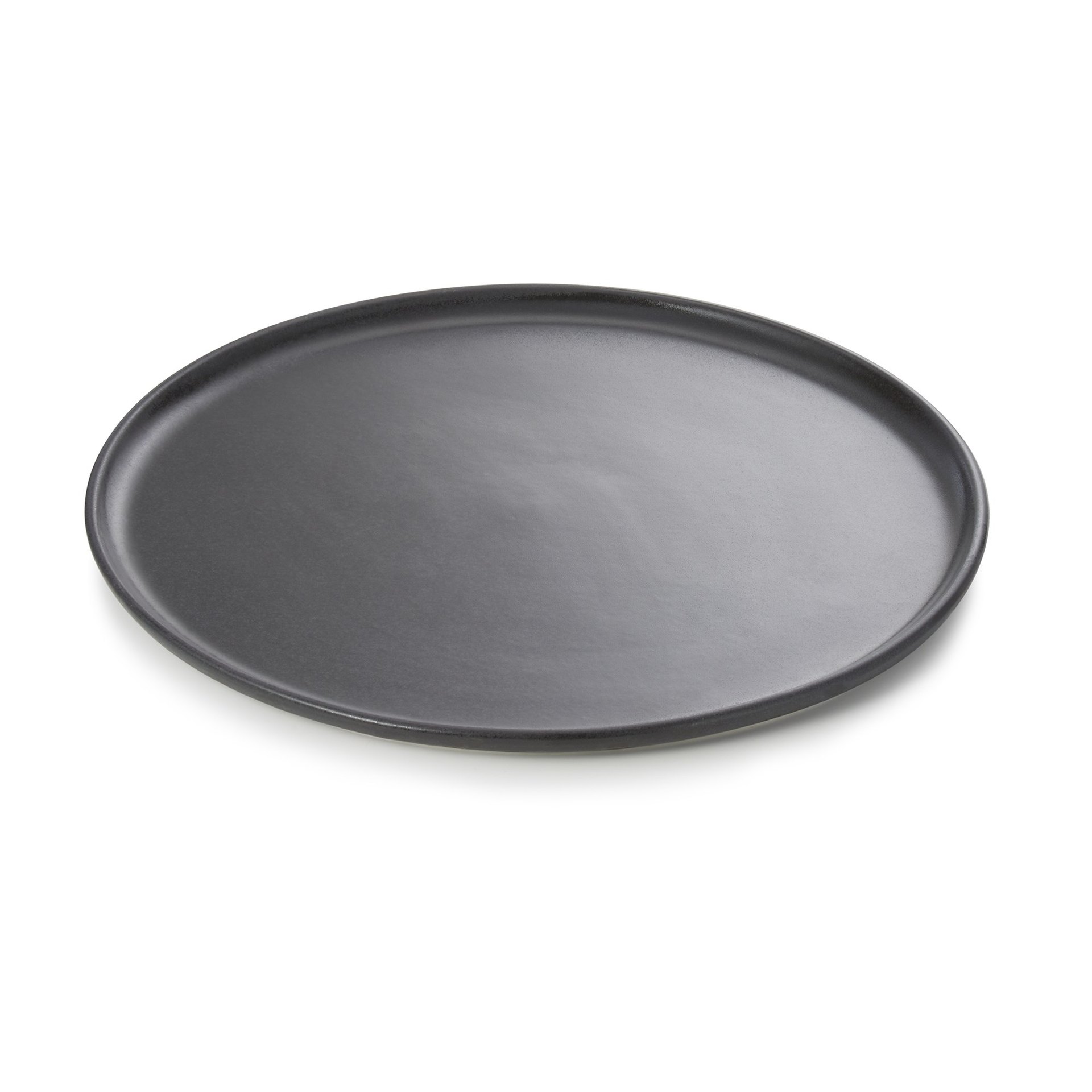 Pizzateller, Ø 36 cm, schwarz, Porzellan Pizzateller, Ø 36 cm, schwarz, Porzellan