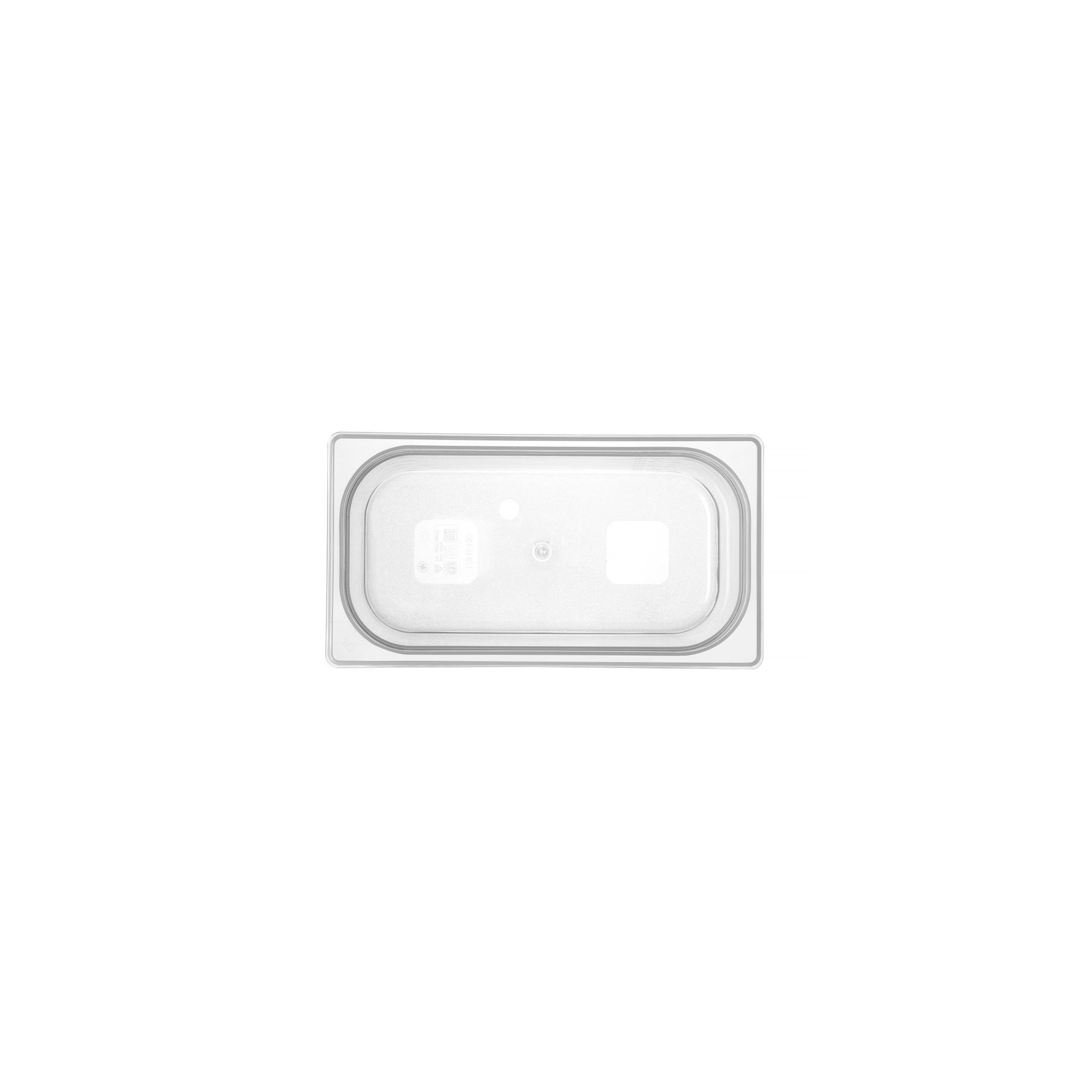 Gastronorm-Behälter 1/3, GN 1/3, 2,5L, Transparent, 325x176x(H)65mm