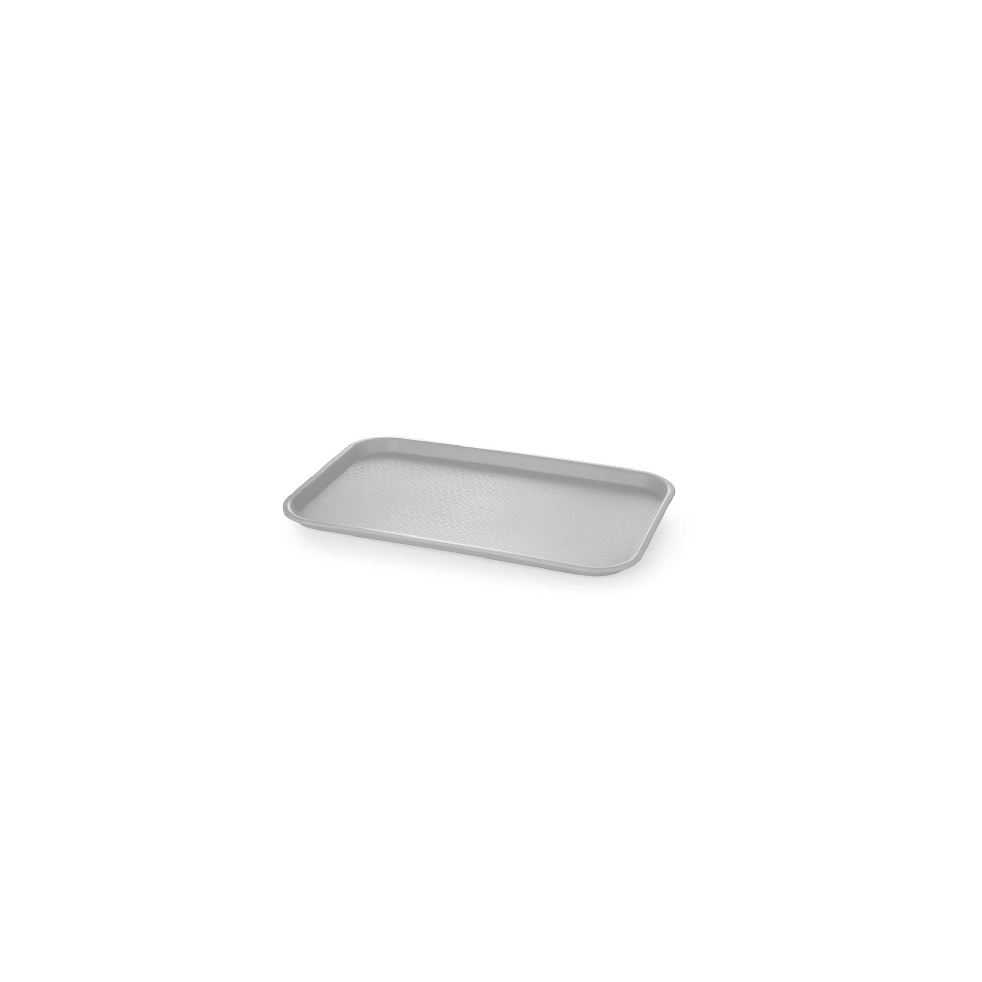 Fast-Food-Tablett GN 1/1 Polypropylen, AmerBox, GN 1/1, Hellgrau, 530x325x(H)20mm