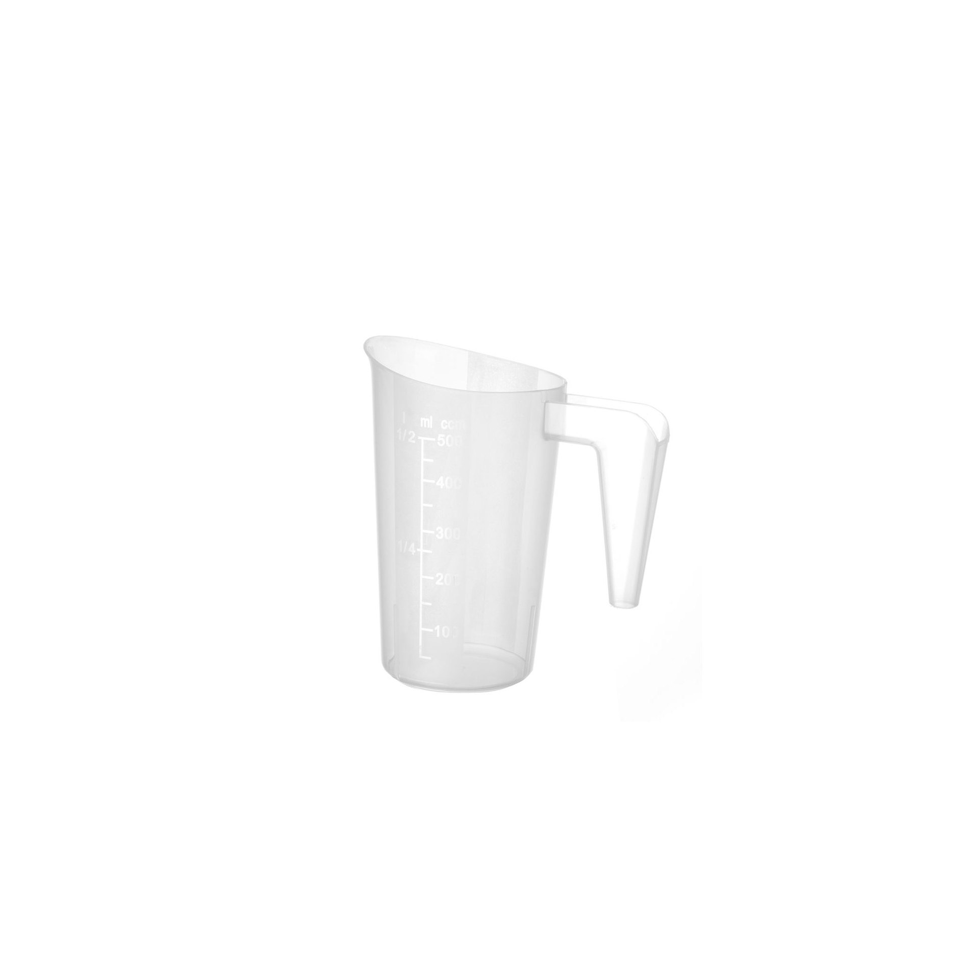 Messbecher, stapelbar, 0,5L, ⌀95x(H)136mm Messbecher, stapelbar, 0,5L, ⌀95x(H)136mm