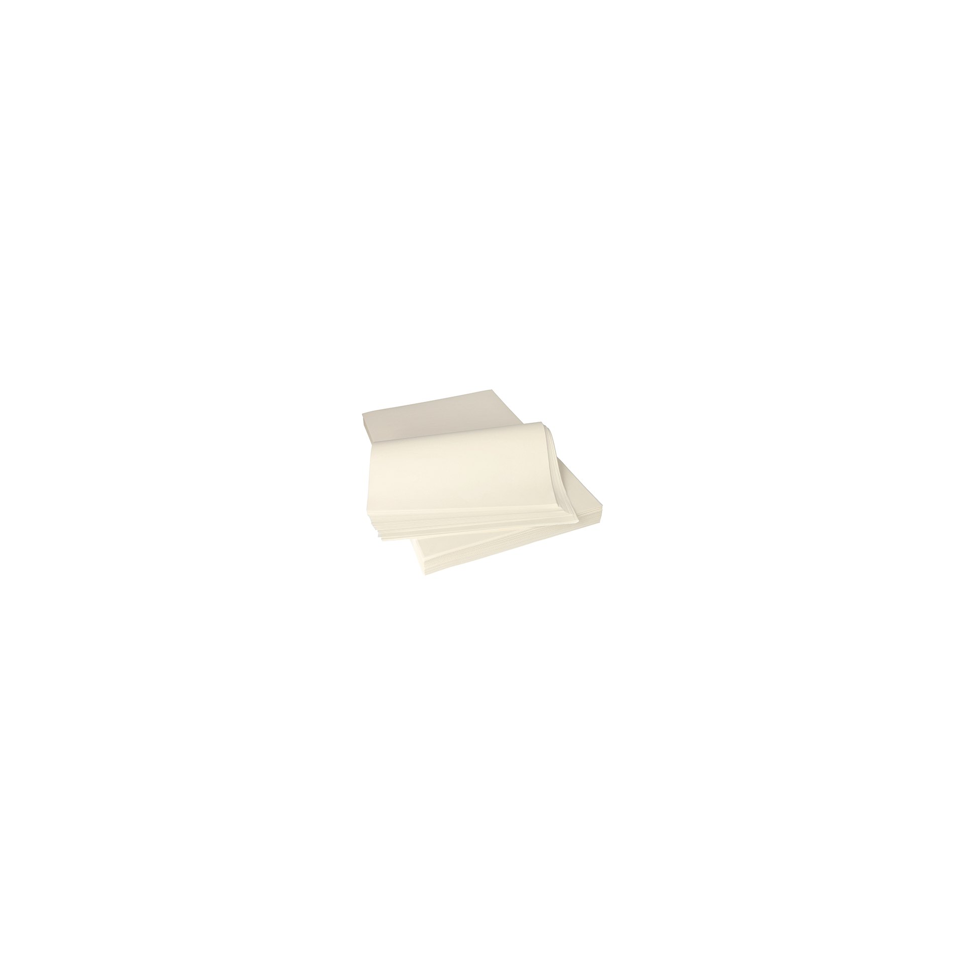 Pergament-Ersatz, 1/8 Bogen "pure" 37,5 cm x 25 cm weiss à 12,5 kg, fettdicht Pergament-Ersatz, 1/8 Bogen "pure" 37,5 cm x 25 cm weiss à 12,5 kg, fettdicht