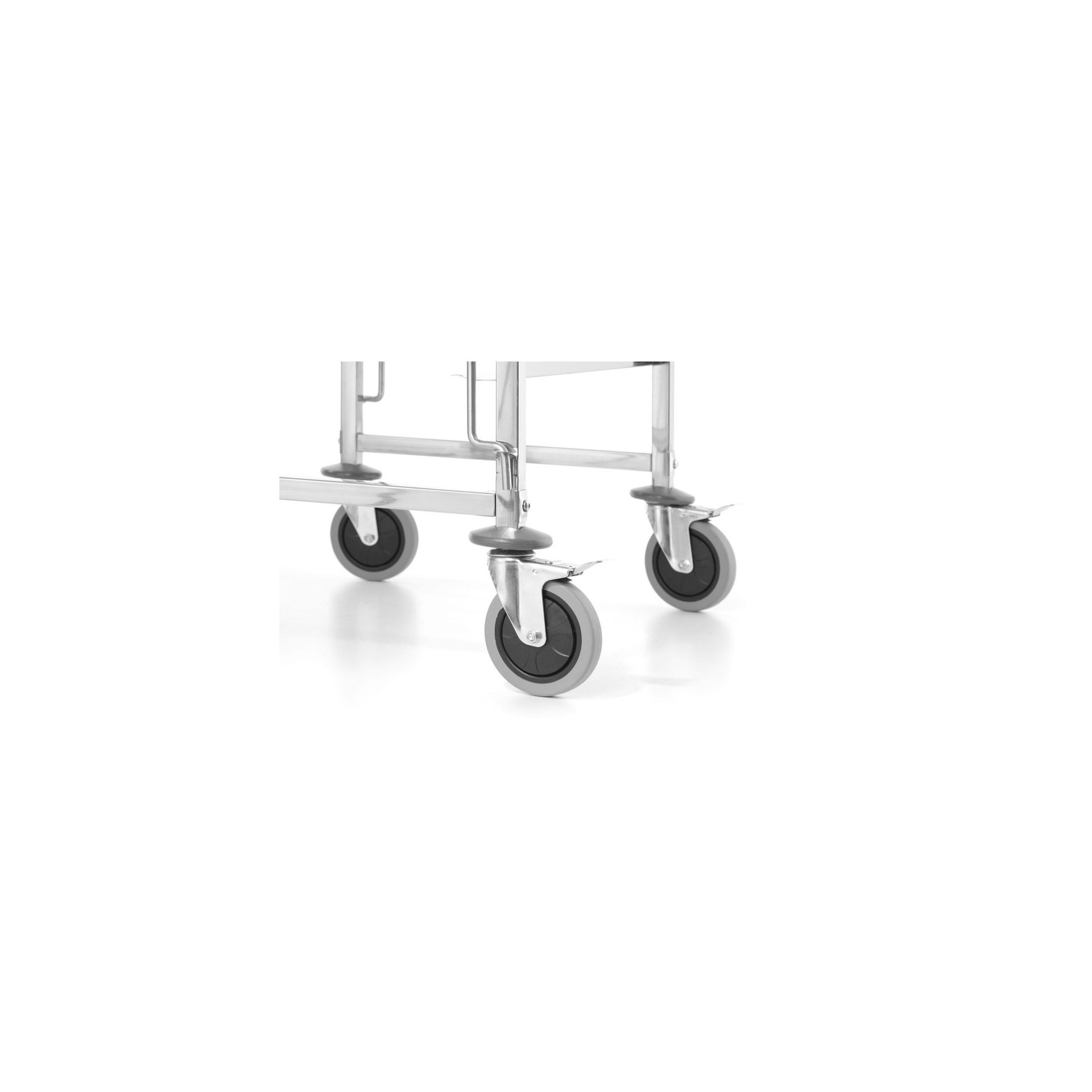 Abräumwagen , Kitchen Line, Silber, 470x620x(H)1735mm
