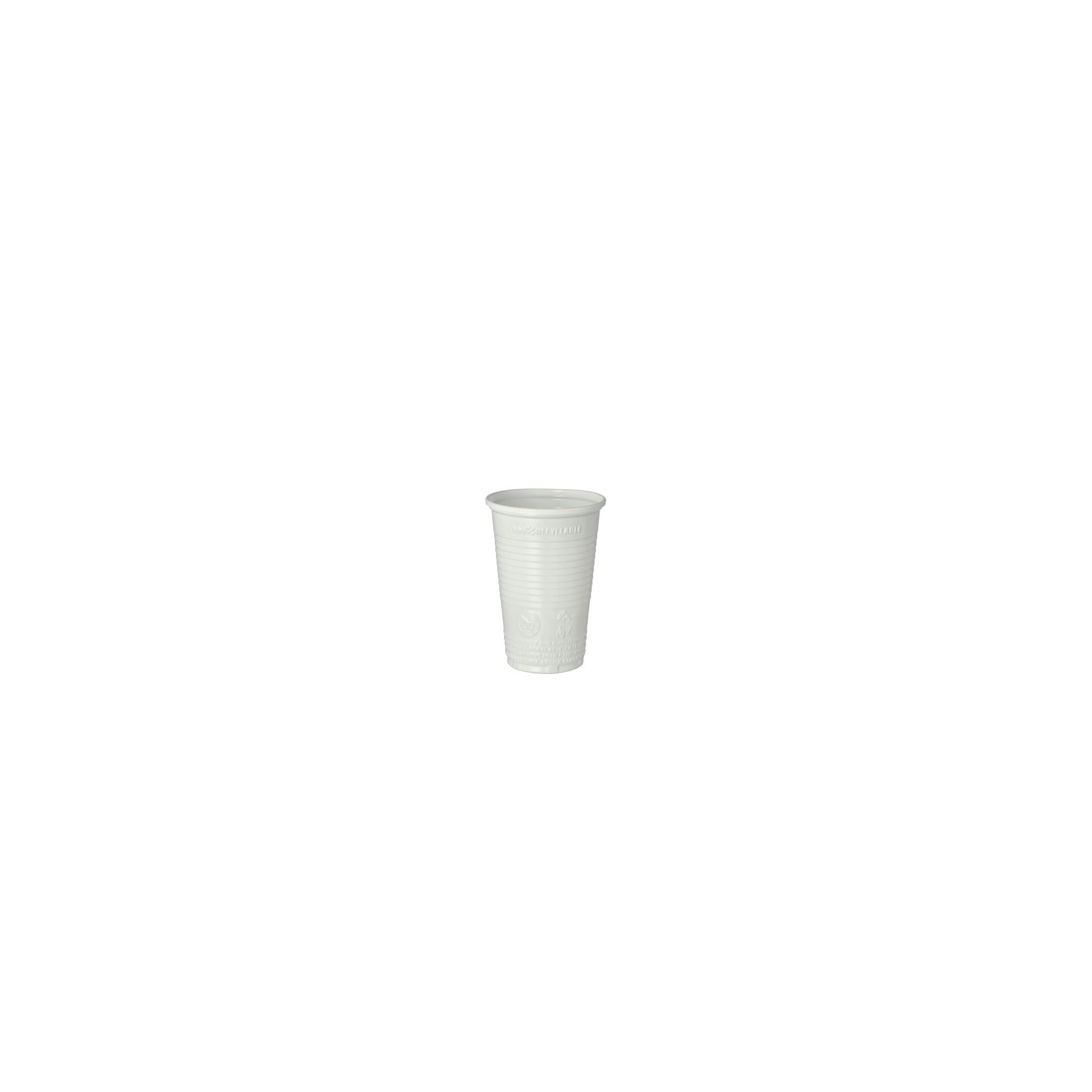 Trinkbecher, PP 0,2 l Ø 7,03 cm · 9,9 cm weiss Trinkbecher, PP 0,2 l Ø 7,03 cm · 9,9 cm weiss