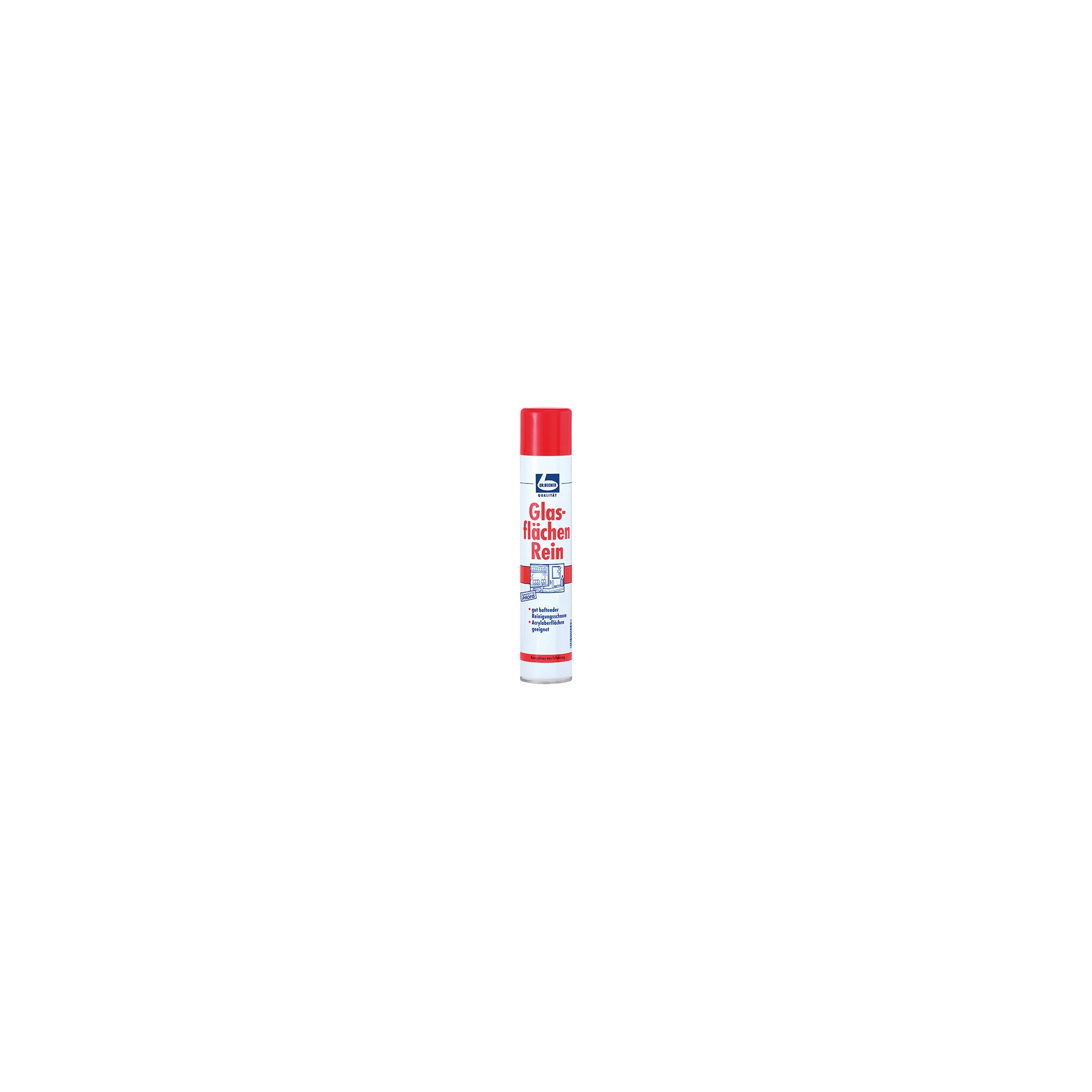 "Dr. Becher" Glasflächen Rein 500 ml in Sprühdose "Dr. Becher" Glasflächen Rein 500 ml in Sprühdose