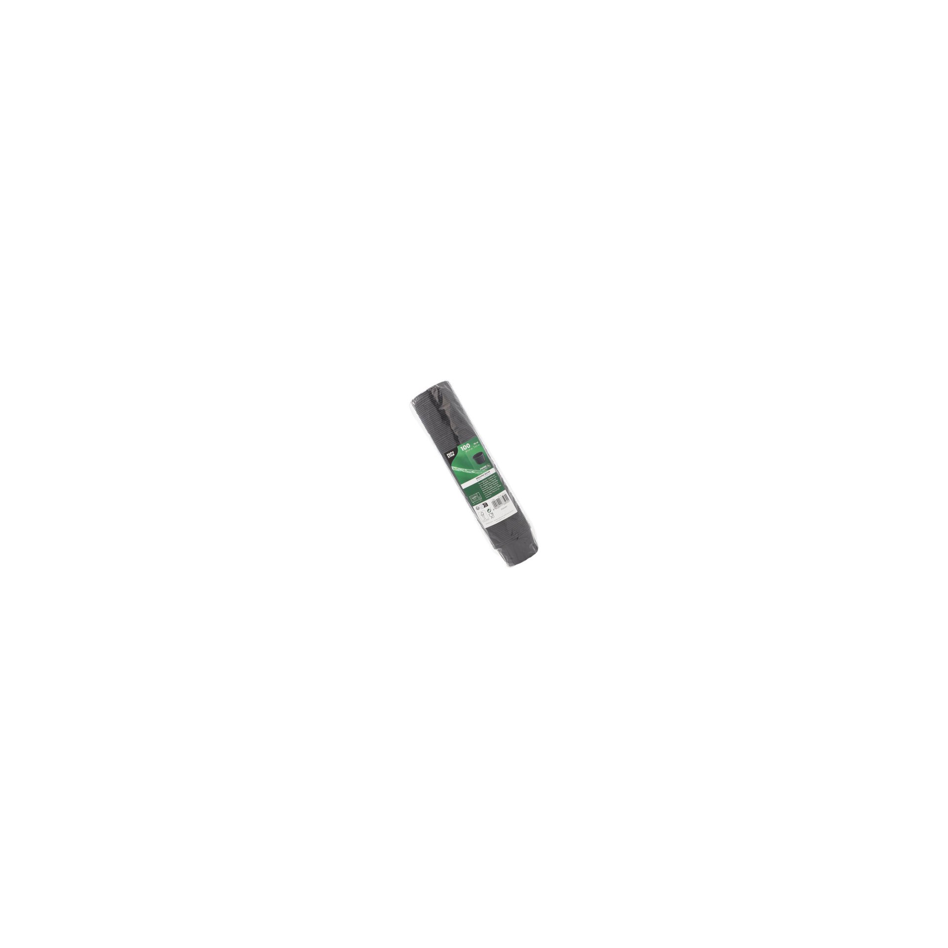 Dressingbecher, Papier 90 ml Ø 6,6 cm · 4,2 cm schwarz Dressingbecher, Papier 90 ml Ø 6,6 cm · 4,2 cm schwarz