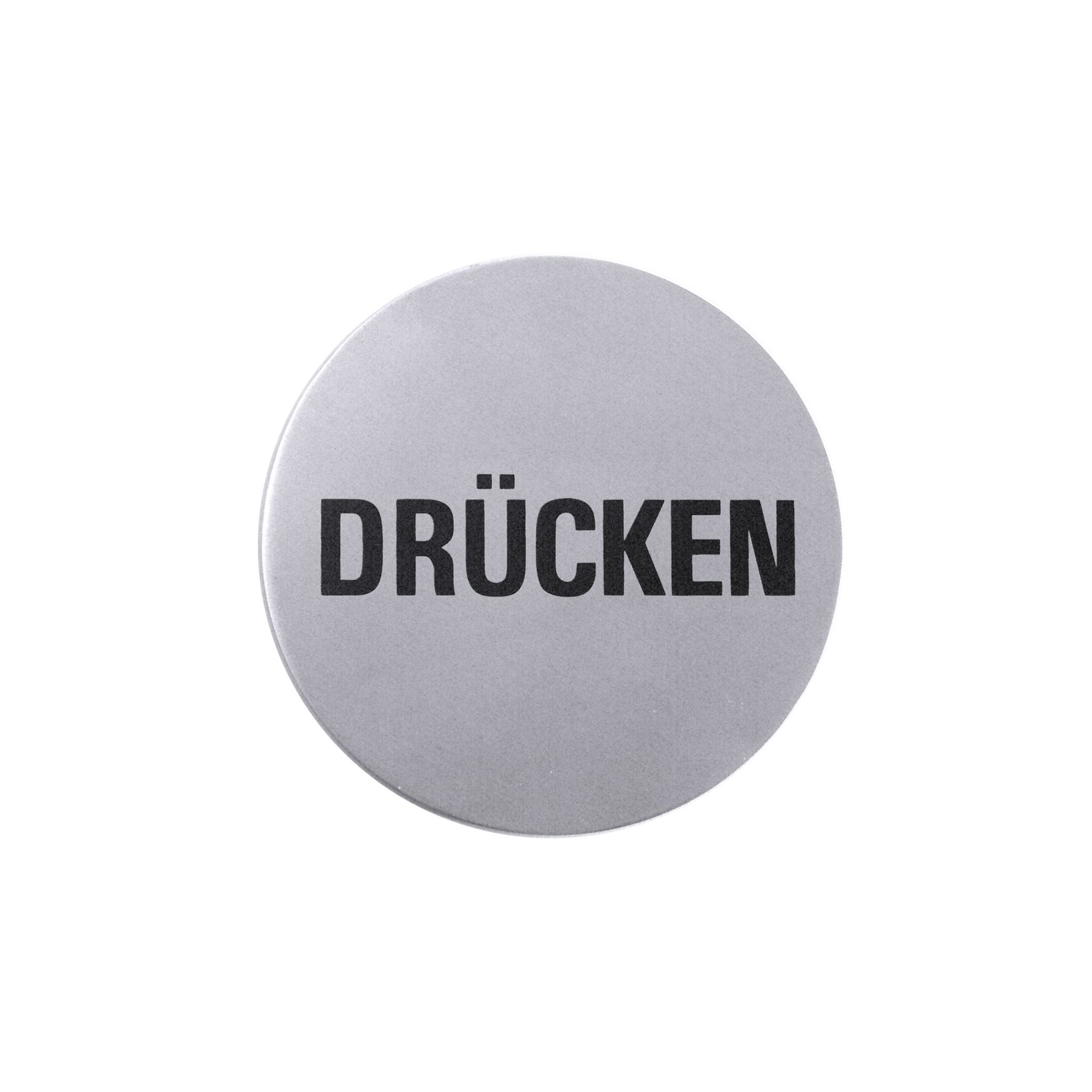 Hinweis-Türsymbole Drücken Hinweis-Türsymbole Drücken