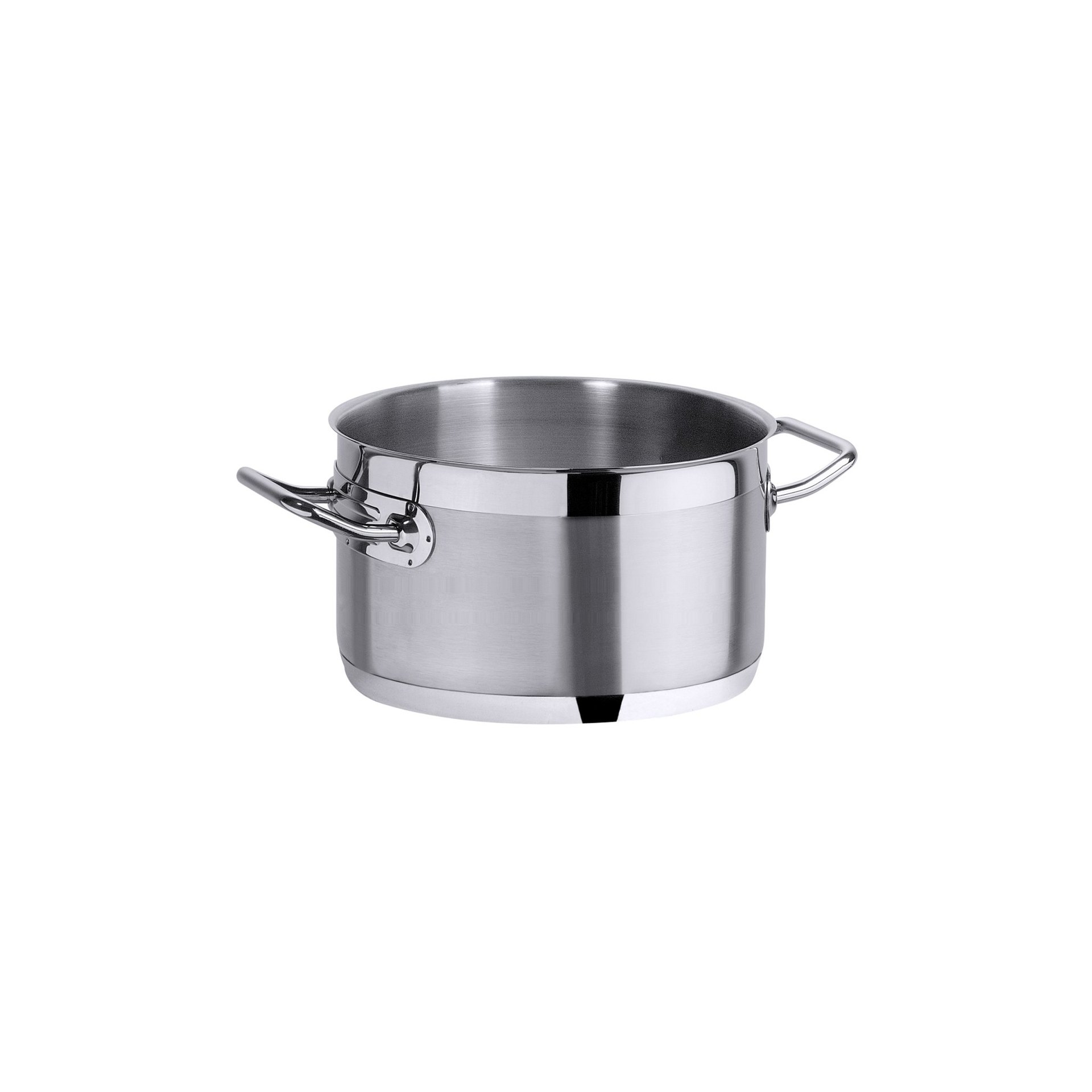 Kochtopf, niedrig 16 cm Kochtopf, niedrig 50 cm