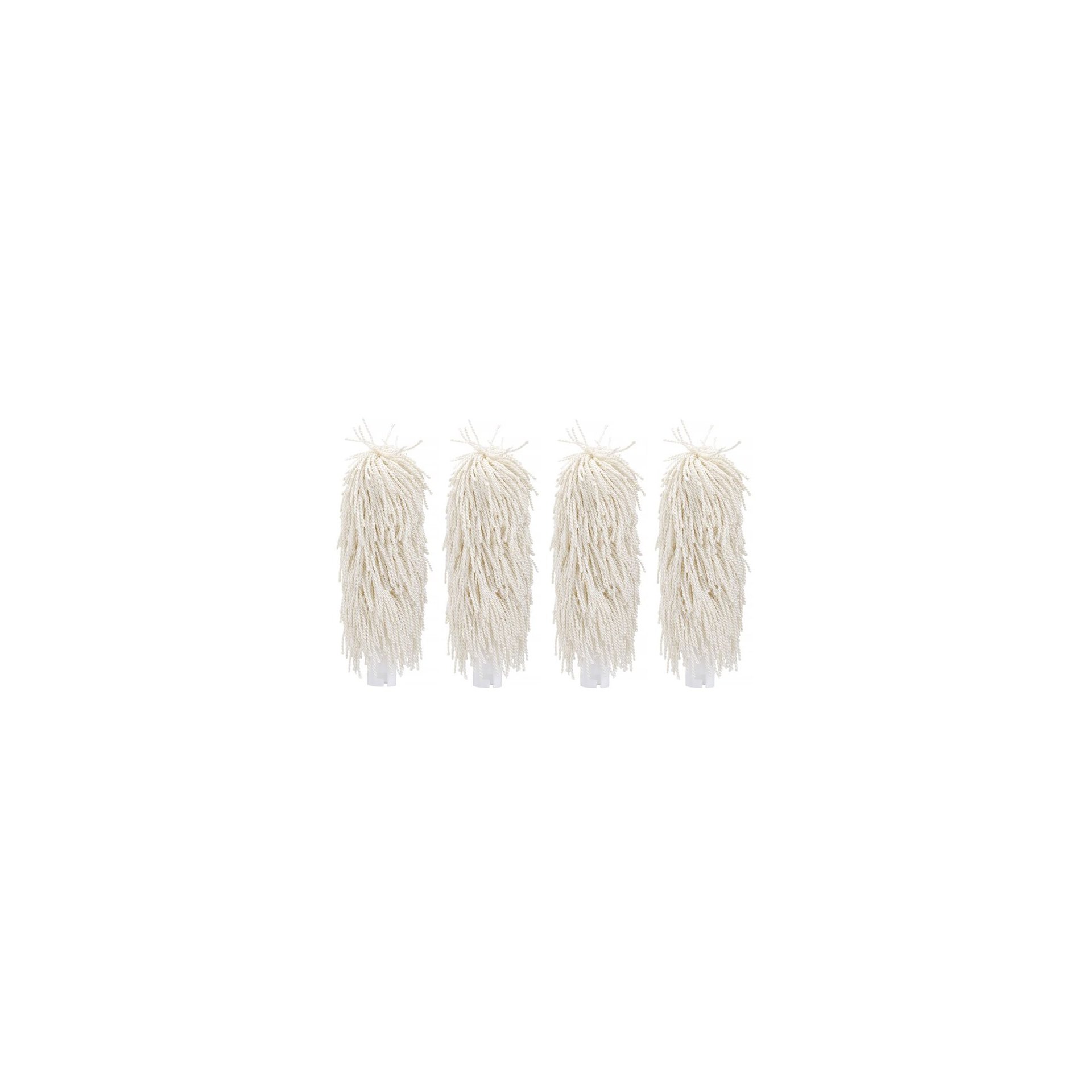 Bürsten für Glaspolierer – 2 Stück, Mittel, Weiß, 205x55mm Bürsten für Glaspolierer – 2 Stück, Mittel, Weiß, 205x55mm