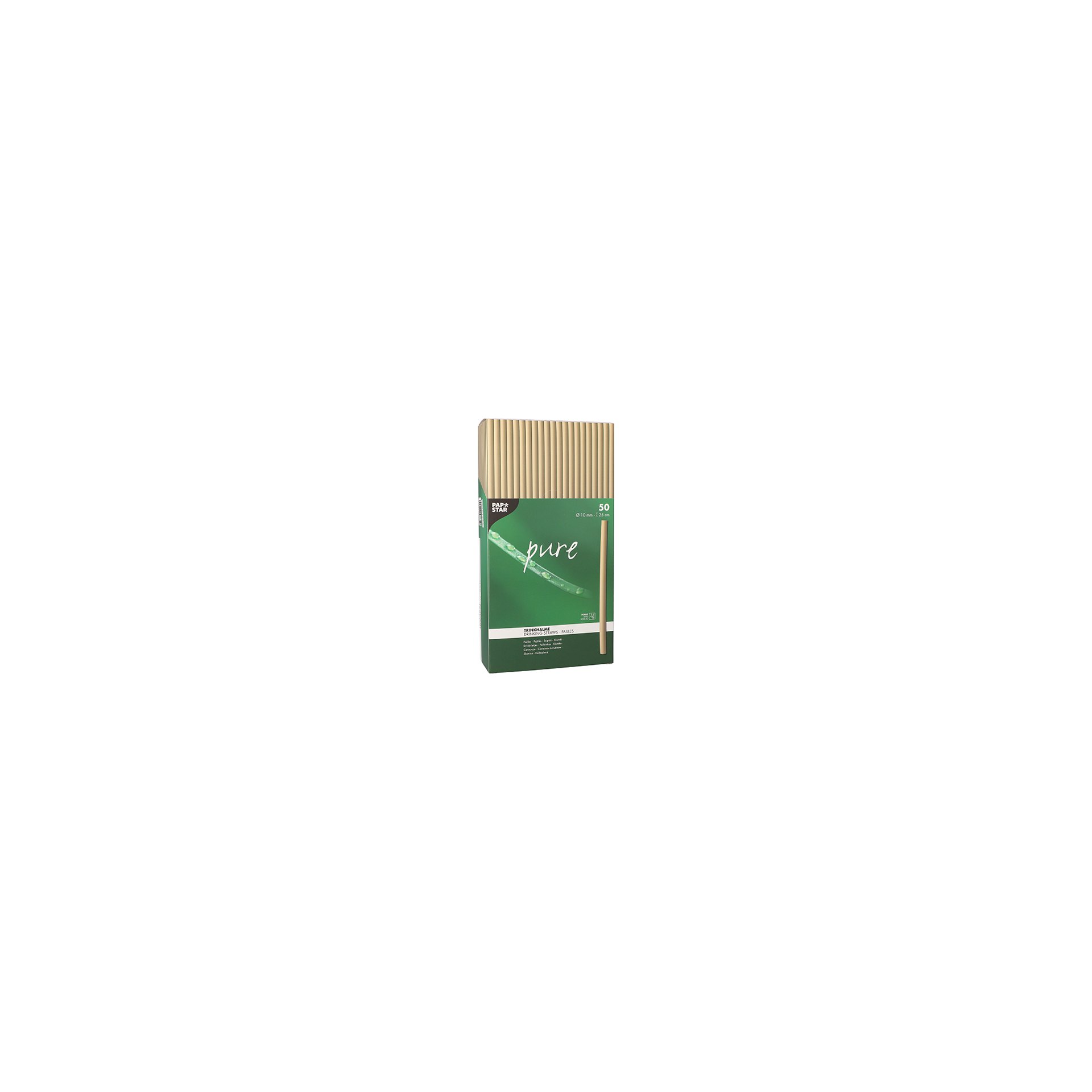 Trinkhalme Schilf "pure" Ø 10 mm · 25 cm Trinkhalme Schilf "pure" Ø 10 mm · 25 cm