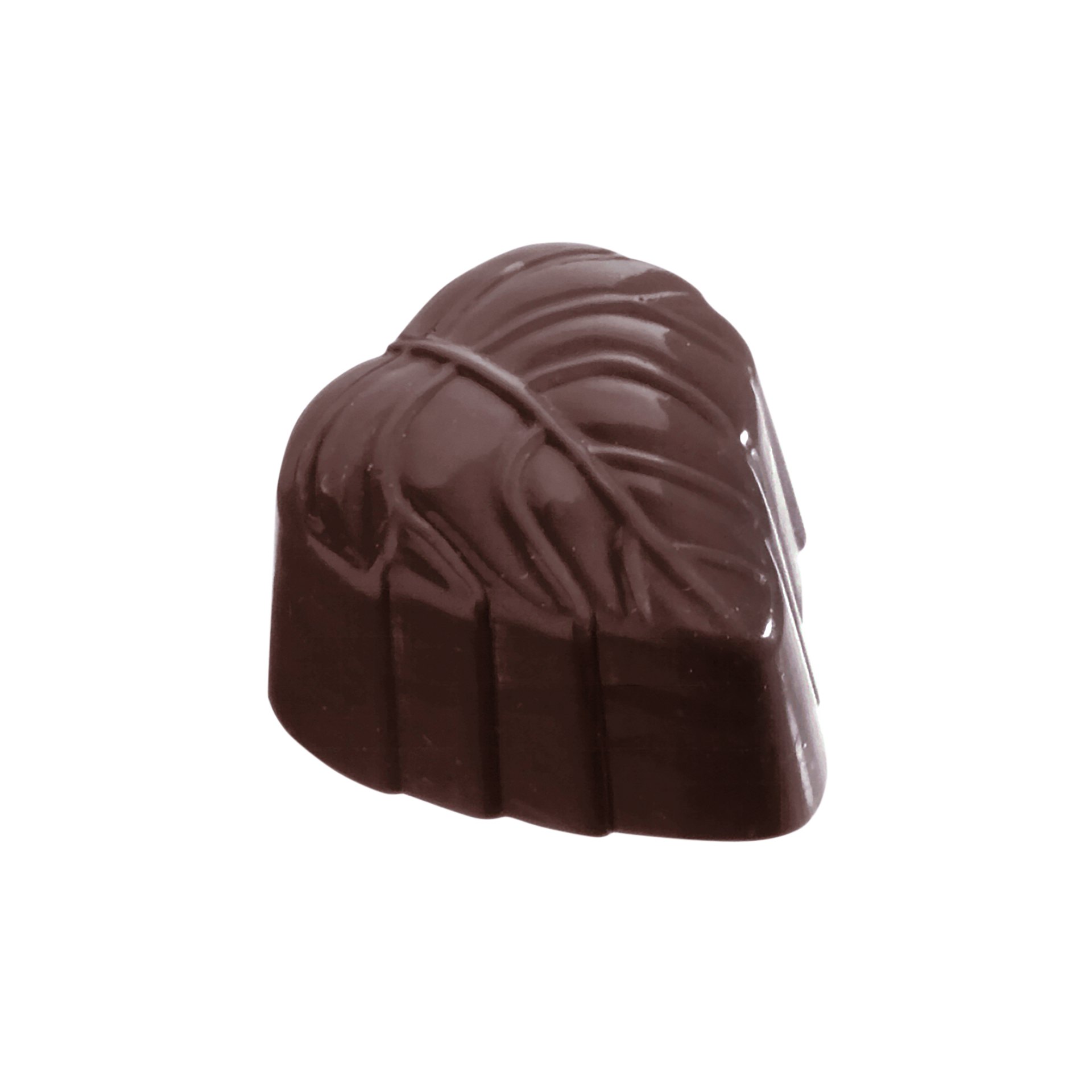 Schokoladen Form – Blatt, 37 x 31 x 16 mm Schokoladen Form – Blatt, 37 x 31 x 16 mm