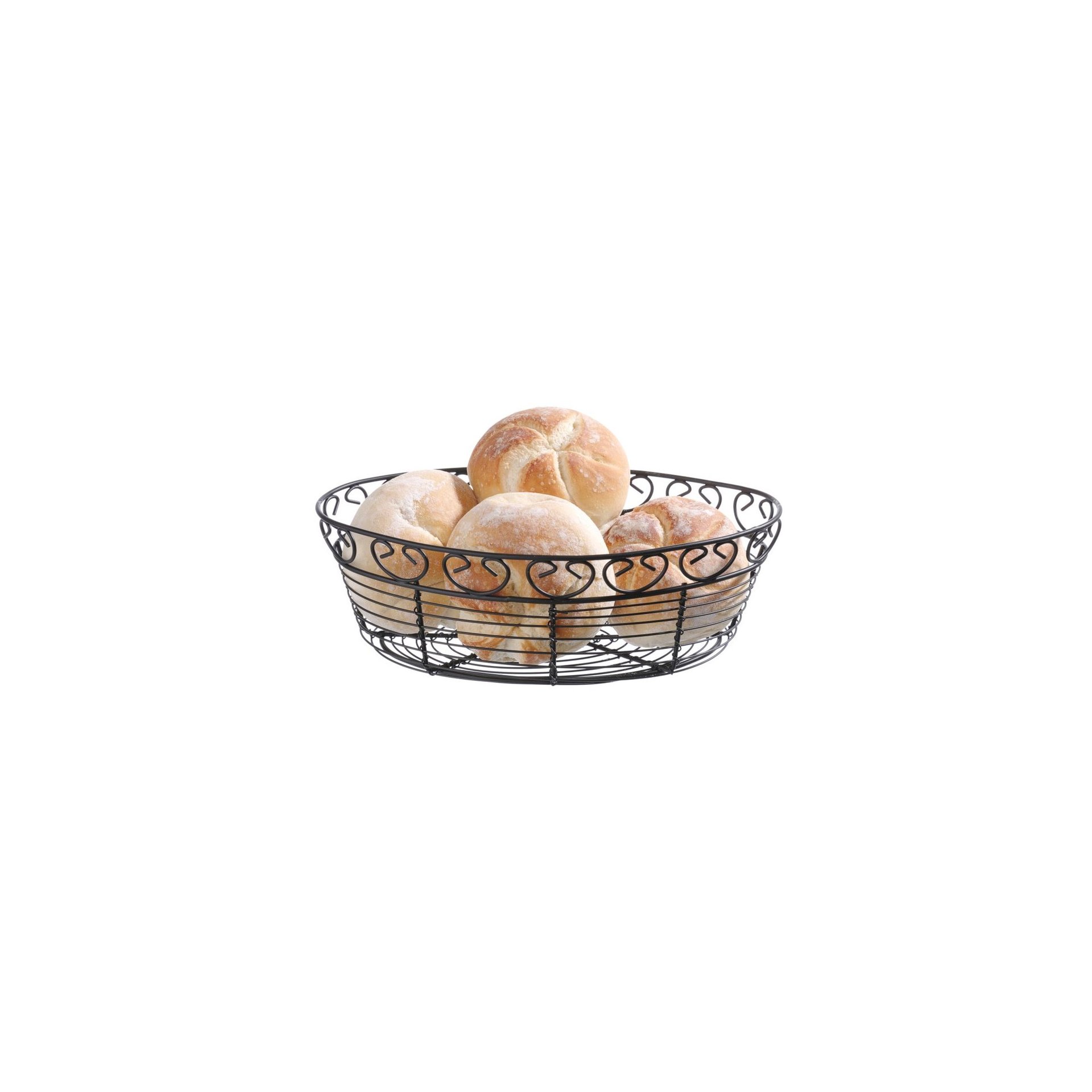 Drahtkorb Deco, oval, 255x160x(H)80mm Drahtkorb Deco, oval, 255x160x(H)80mm