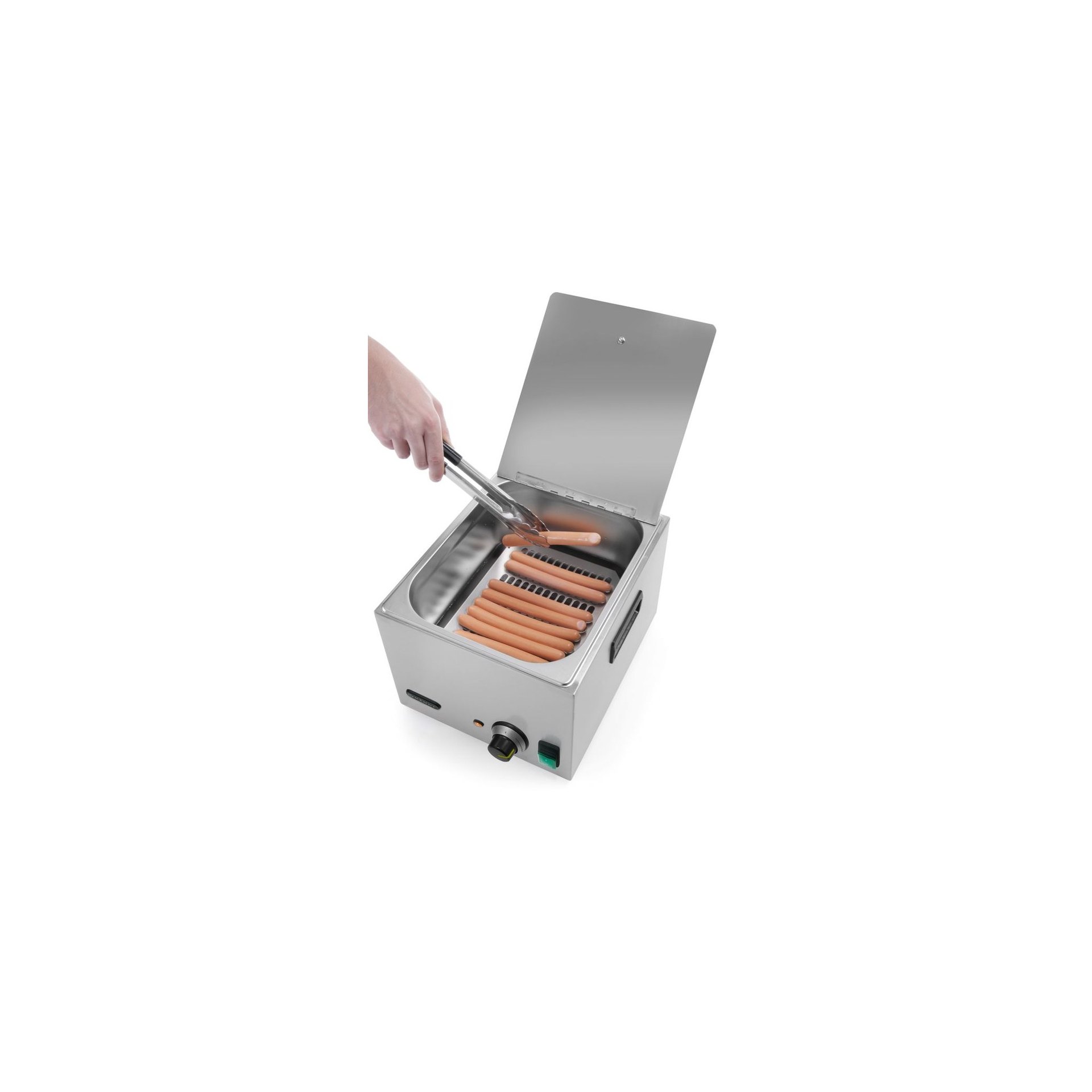 Wurstwärmer, Kitchen Line, 9,3L, 230V/1000W, 386x287x(H)258mm Wurstwärmer, Kitchen Line, 9,3L, 230V/1000W, 386x287x(H)258mm