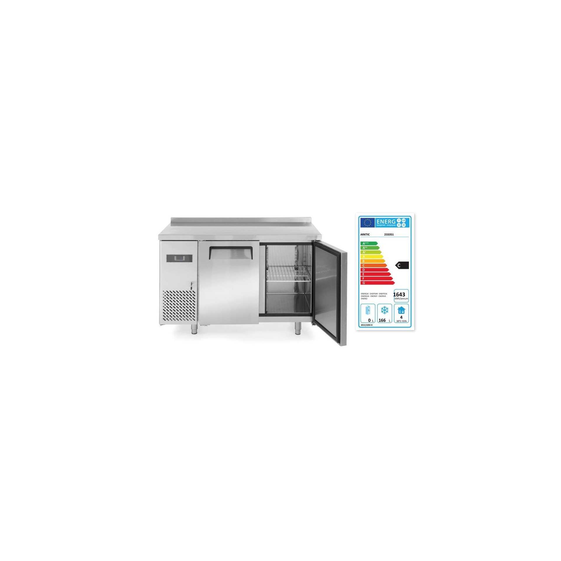 Tiefkühltisch, zweitürig Kitchen Line 220L, Kitchen Line