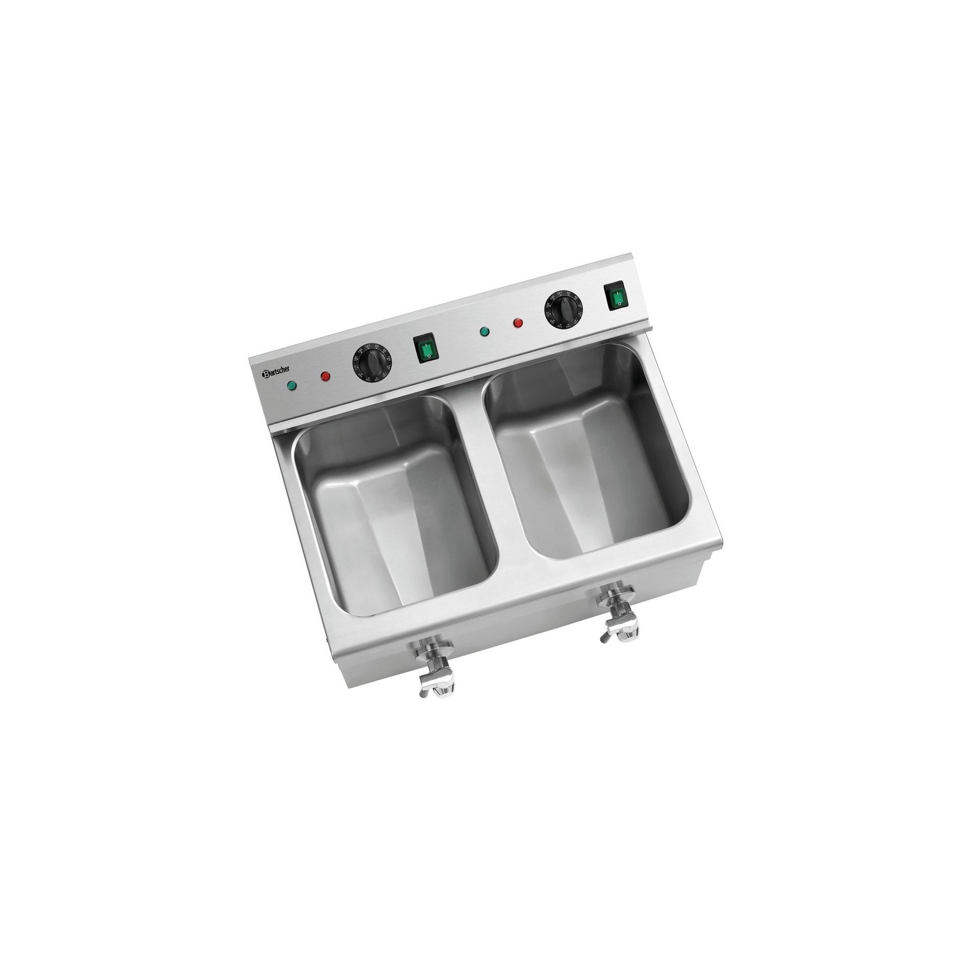 Induktions-Fritteuse 2x8L Plus
