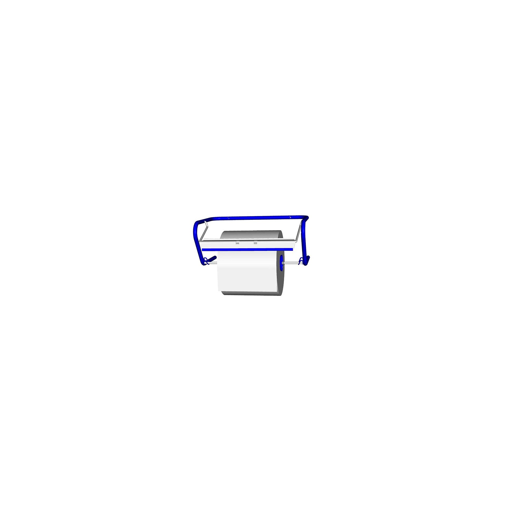 Wandhalter für Putzrollen 33,5 cm x 23,5 cm x 52,5 cm blau für Putzrollen Wandhalter für Putzrollen 33,5 cm x 23,5 cm x 52,5 cm blau für Putzrollen