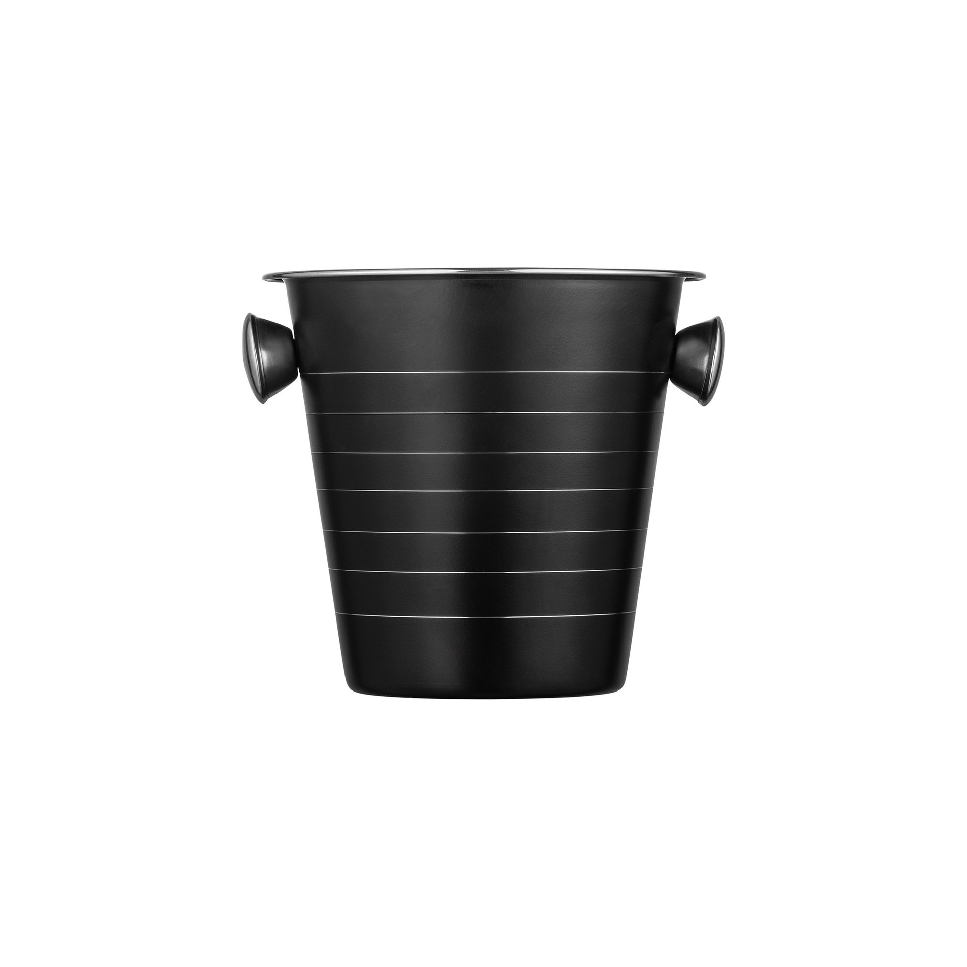 Flaschenkühler 4,5 L, Ø 21,5 cm, (H) 20 cm, Pulverbeschichtet, schwarz Flaschenkühler 4,5 L, Ø 21,5 cm, (H) 20 cm, Pulverbeschichtet, schwarz