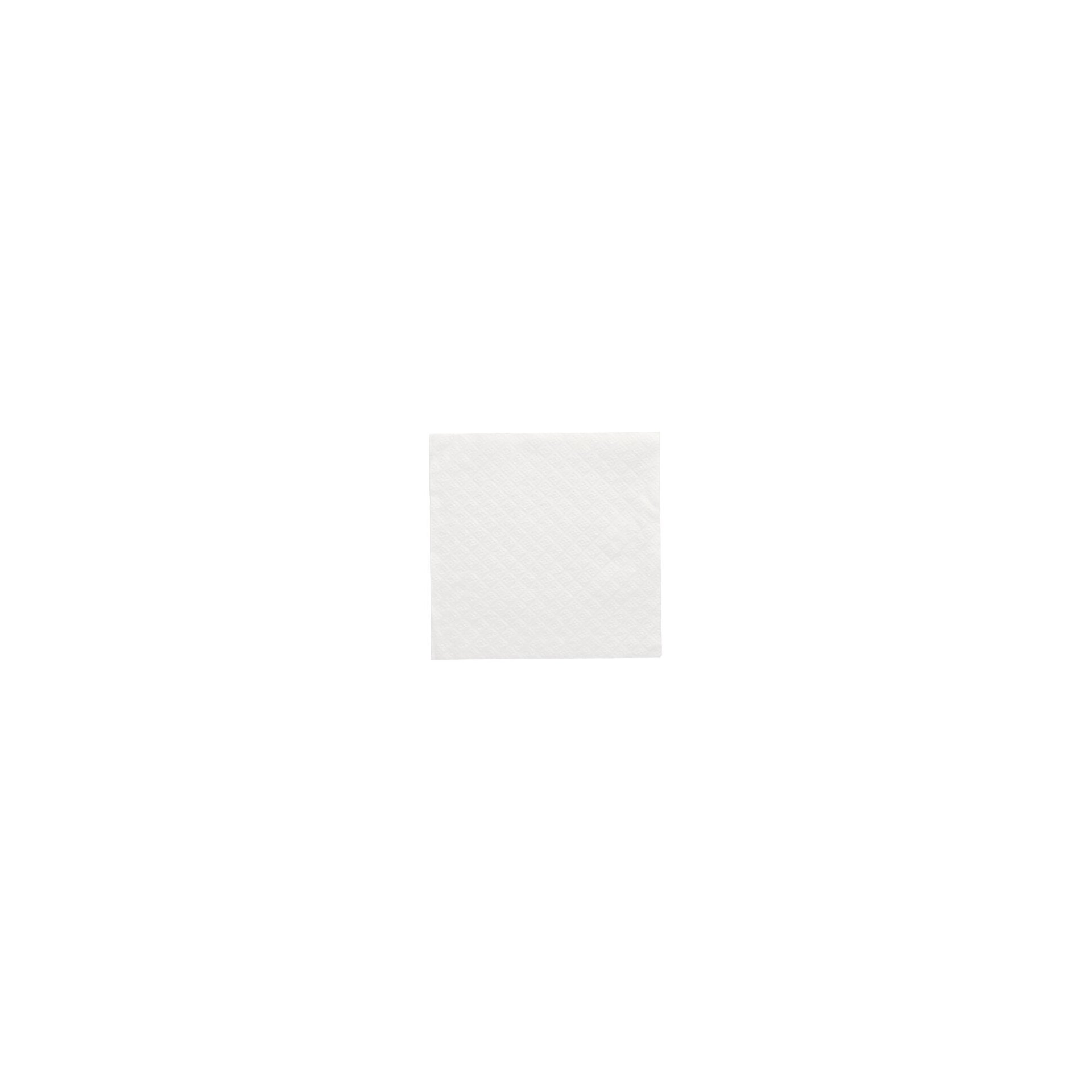Servietten, 1-lagig 1/4-Falz 33 cm x 33 cm weiss