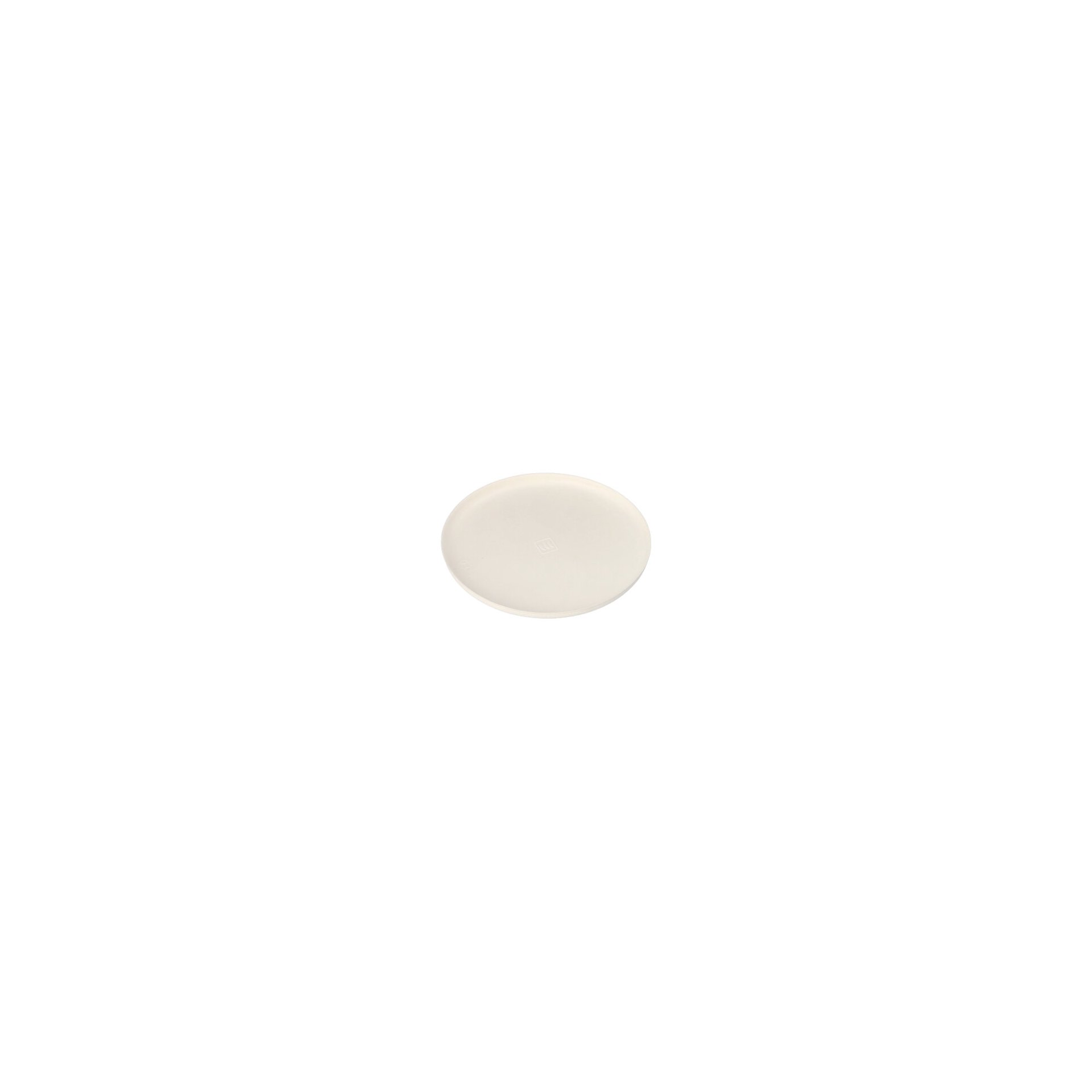 Teller Zuckerrohr "pure" rund Ø 16 cm · 1 cm weiss "Cella" Teller Zuckerrohr "pure" Ø 16 cm · 1 cm weiss "Cella"