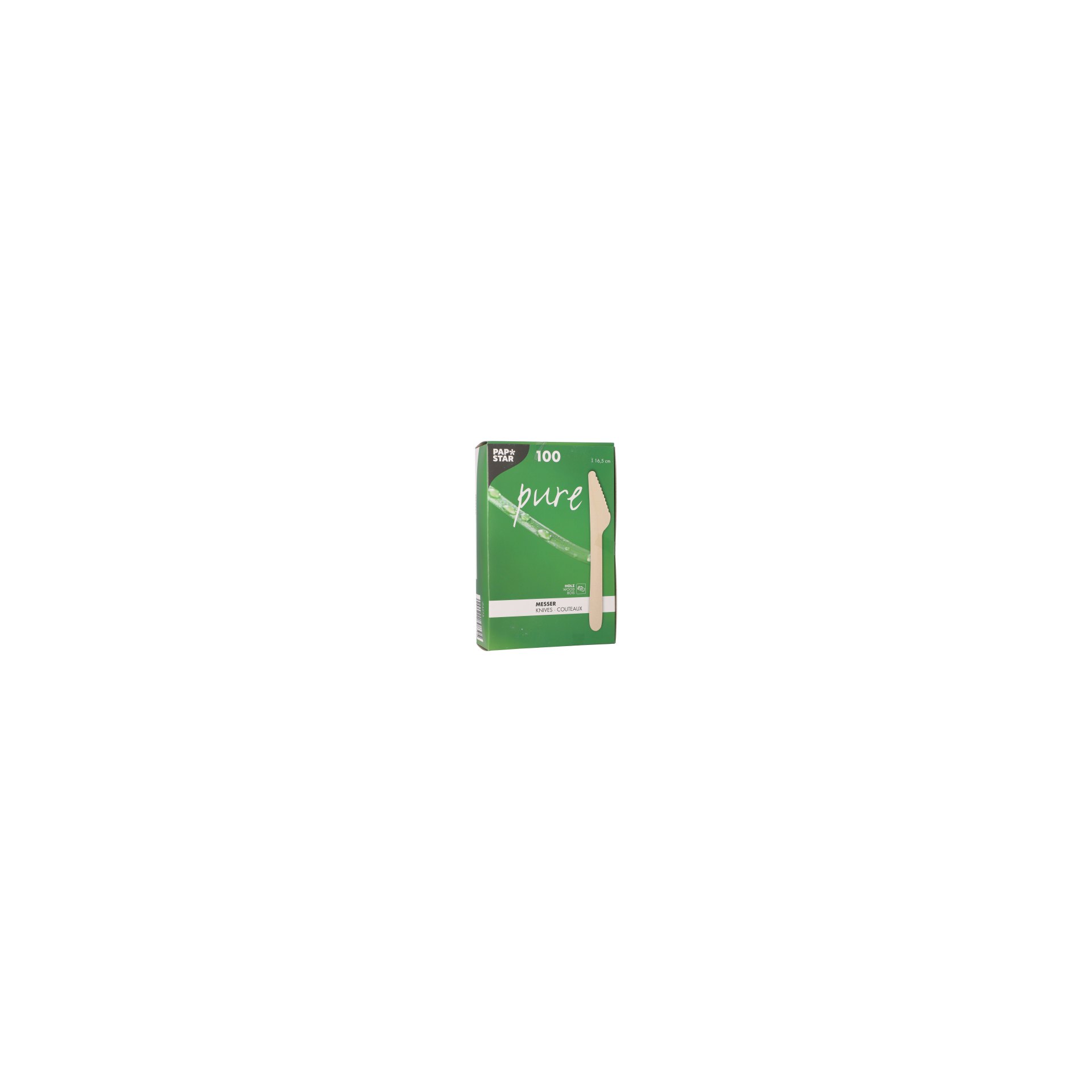 Messer, Holz "pure" 16,5 cm Messer, Holz "pure" 16,5 cm