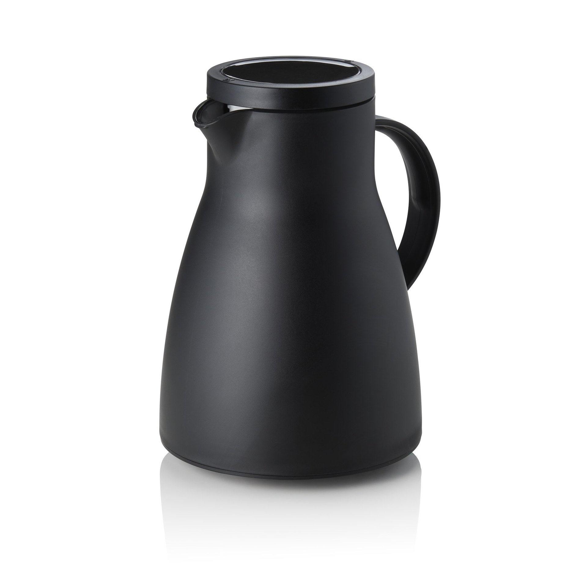 Isolierkanne, 1 ltr., Ø 14,5 cm, Höhe 22 cm, schwarz Isolierkanne, 1 ltr., Ø 14,5 cm, Höhe 22 cm, schwarz