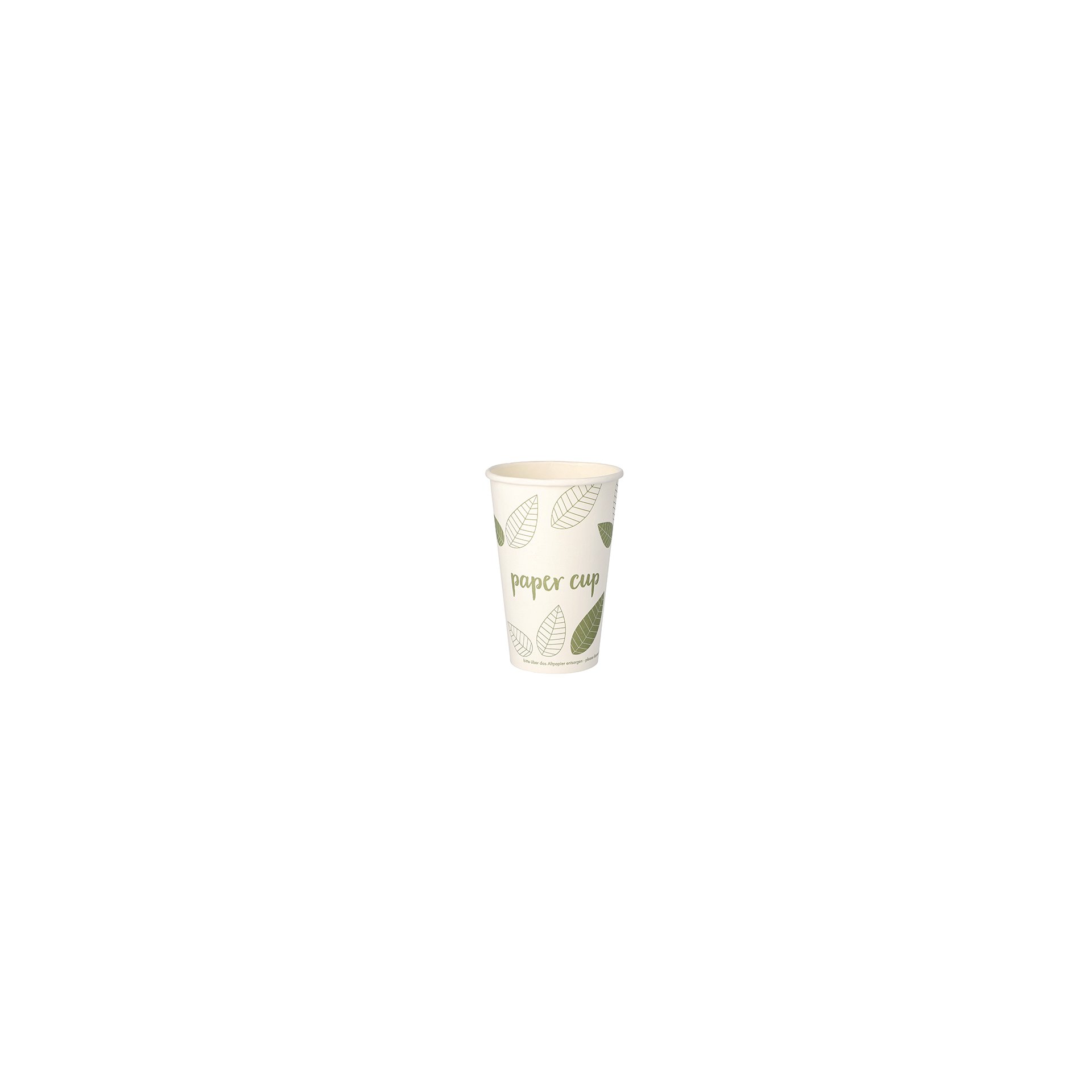 Trinkbecher, Pappe "pure" 0,3 l Ø 8 cm · 11,7 cm "ZERO"