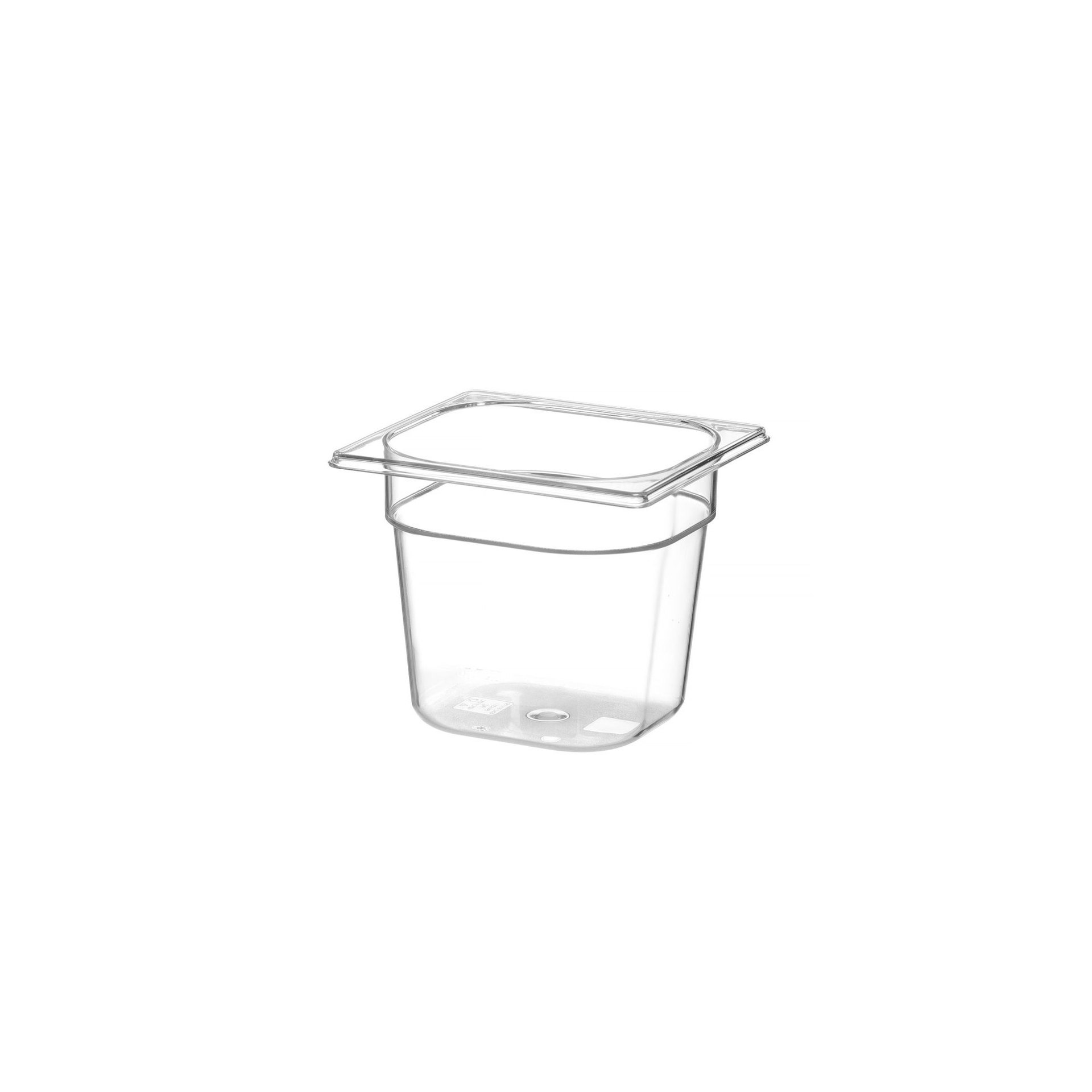 Gastronorm-Behälter 1/6, Profi Line, GN 1/6, 2,4L, Transparent, 176x162x(H)150mm