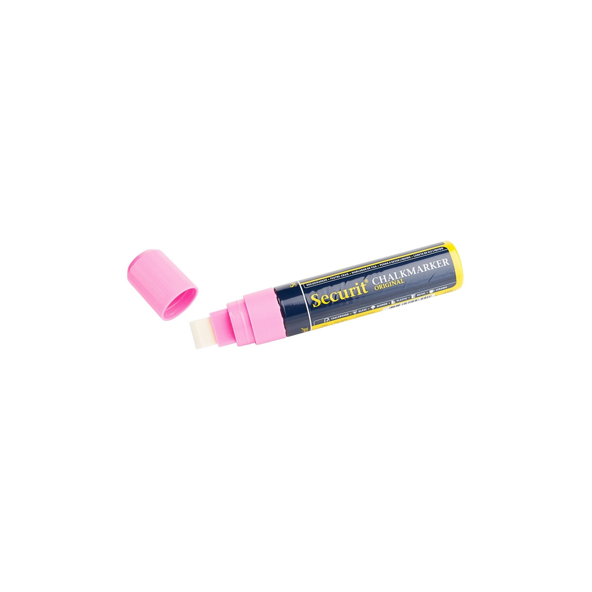 Kreidemarker, breit pink