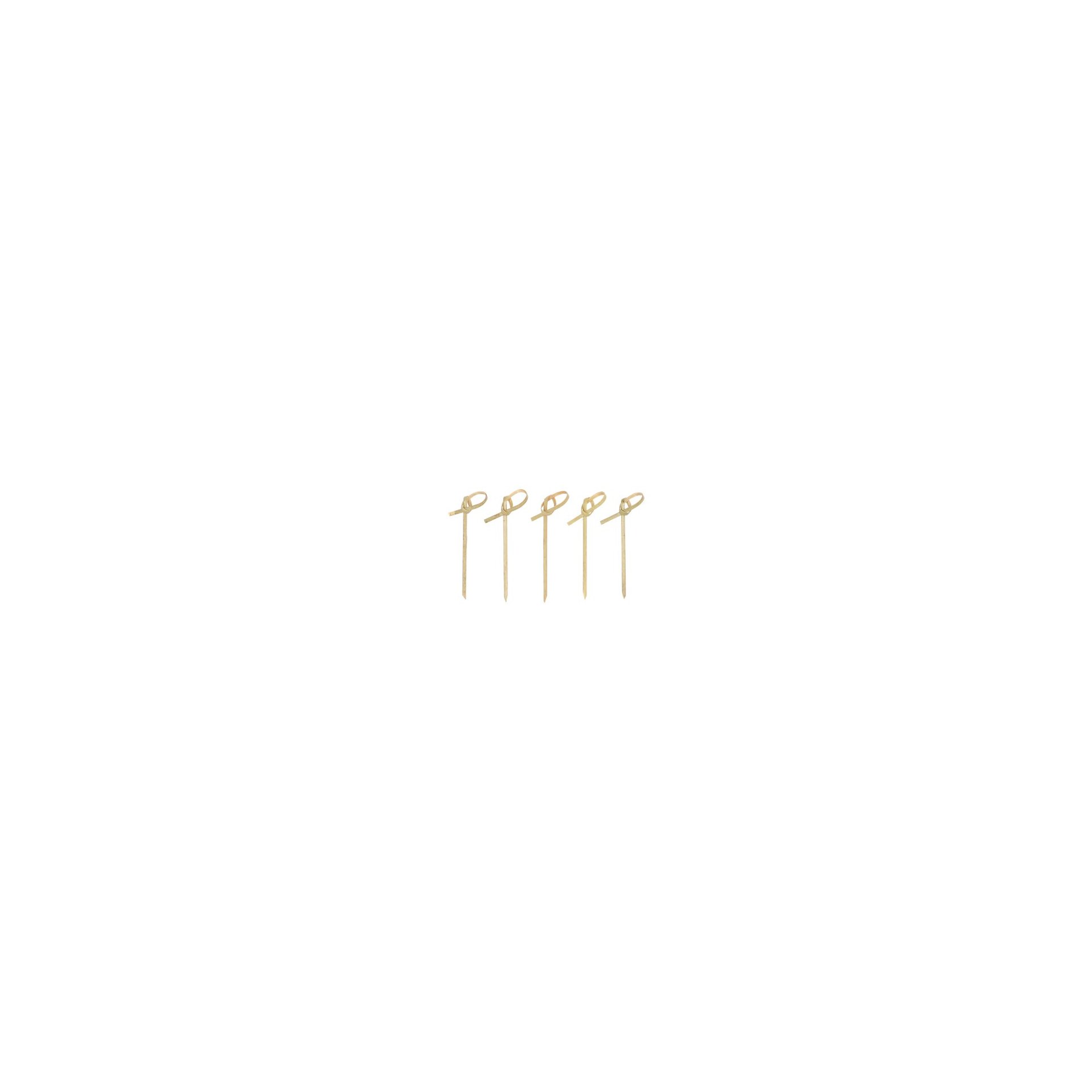 Fingerfood - Picker "pure" 6 cm "Knoten" Fingerfood - Picker "pure" 6 cm "Knoten"