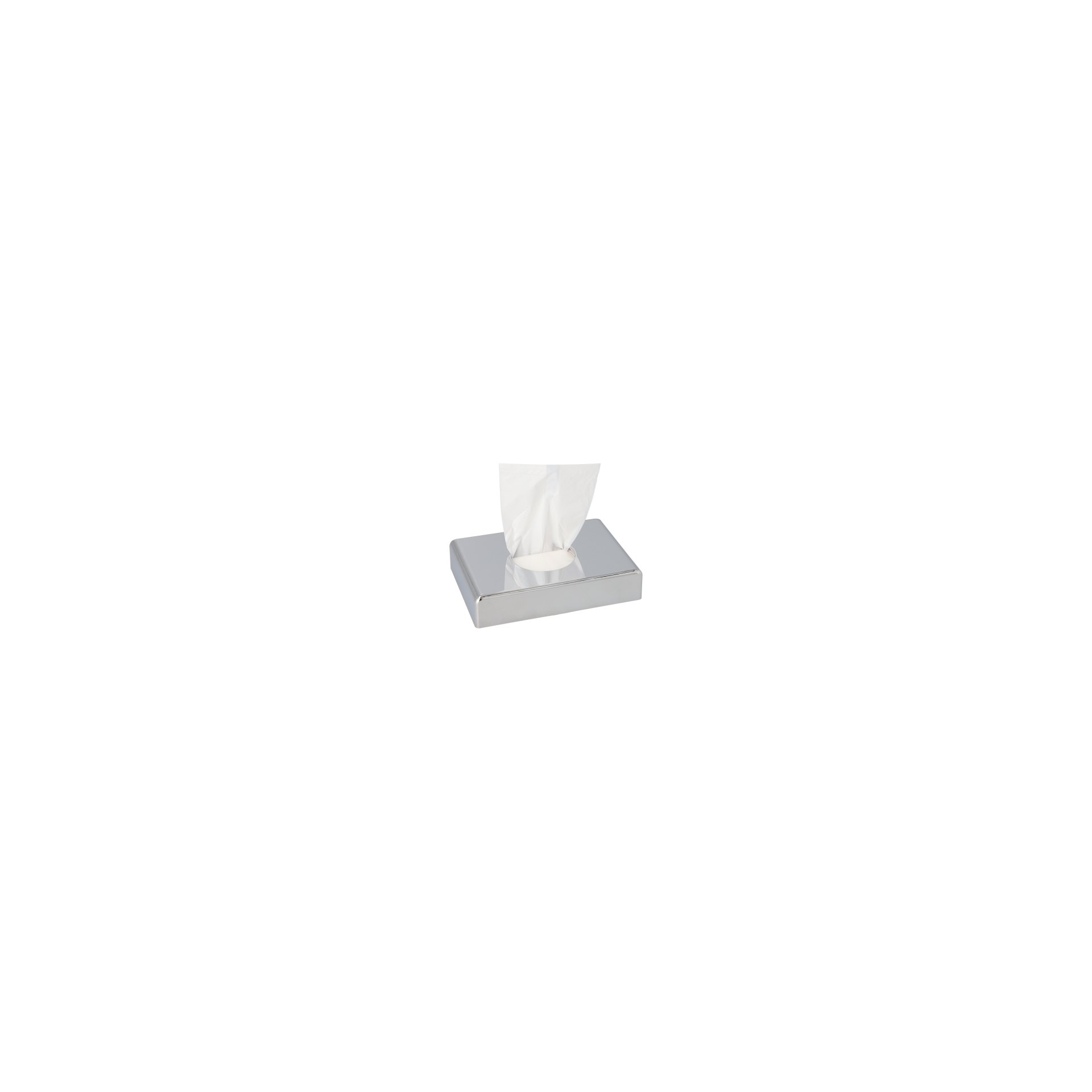 "Medi-Inn" Halter 13,8 cm x 9,7 cm x 2,6 cm chrom für Hygienebeutelbox