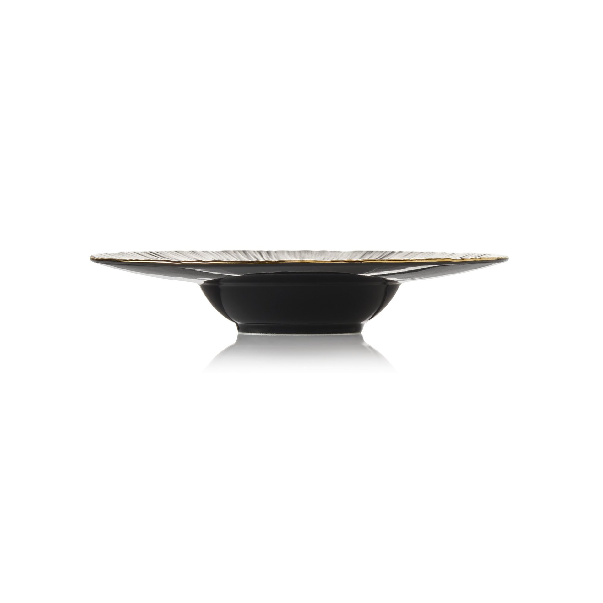Pastateller Set MAYA KURO, Ø 24 cm, 110 ml schwarz Pastateller Set MAYA KURO, Ø 24 cm, 110 ml schwarz
