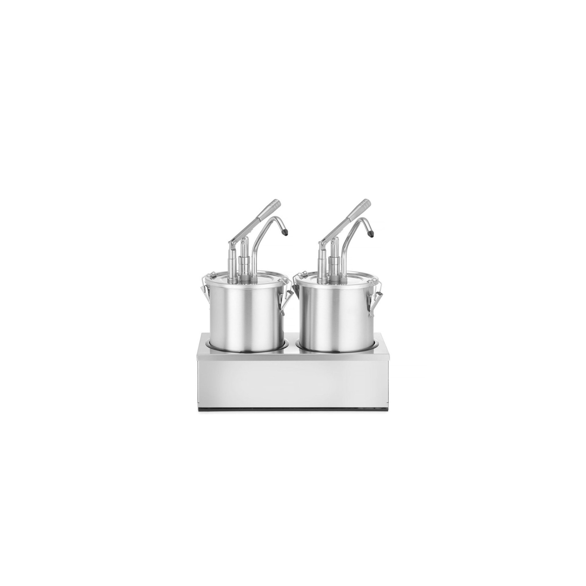 Saucenspender, Edelstahl, Zweier-Set, 9L, 400x200x(H)440mm