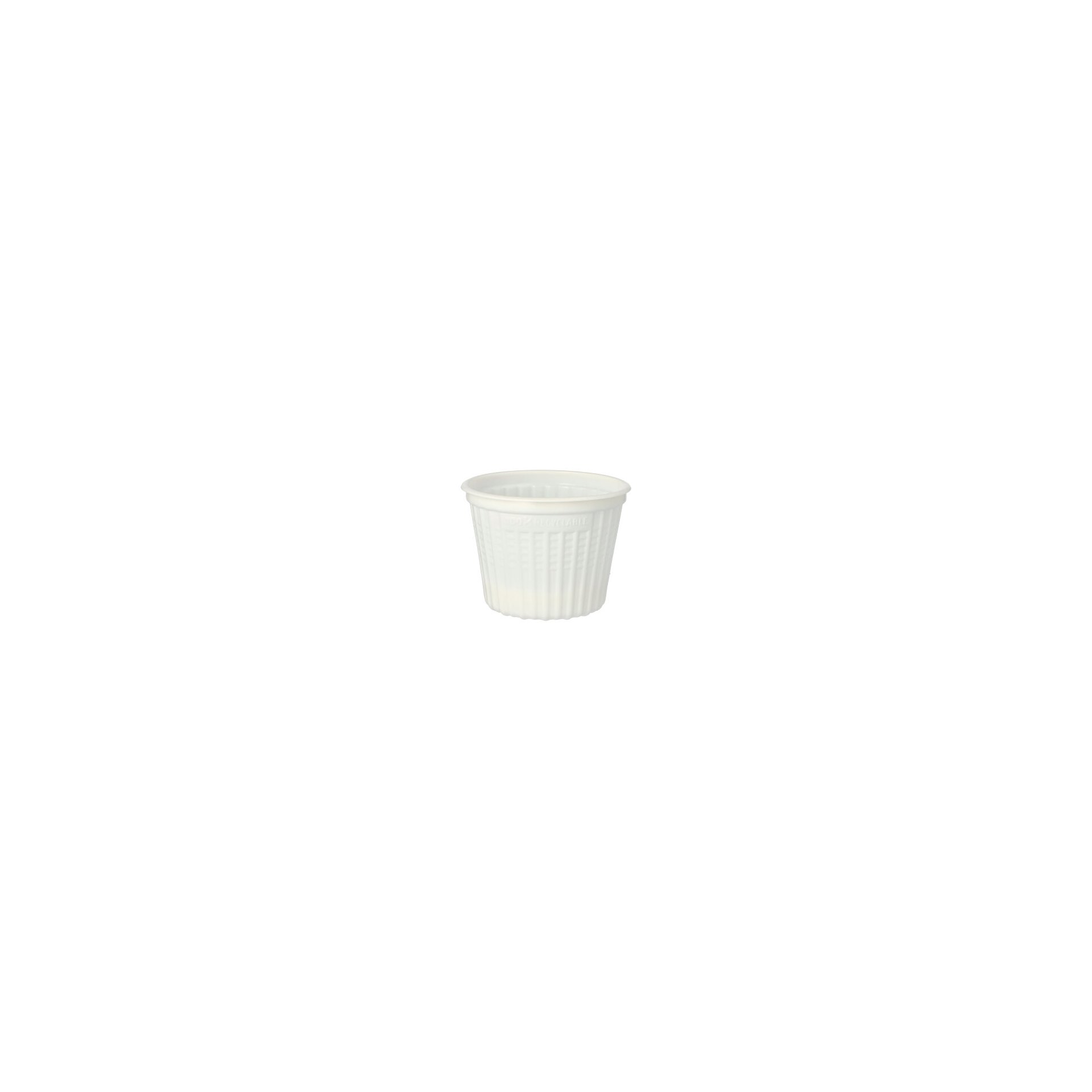 Mehrweg-Snack- und Suppenbecher PP 500 ml Ø 11,5 cm · 8,5 cm weiss