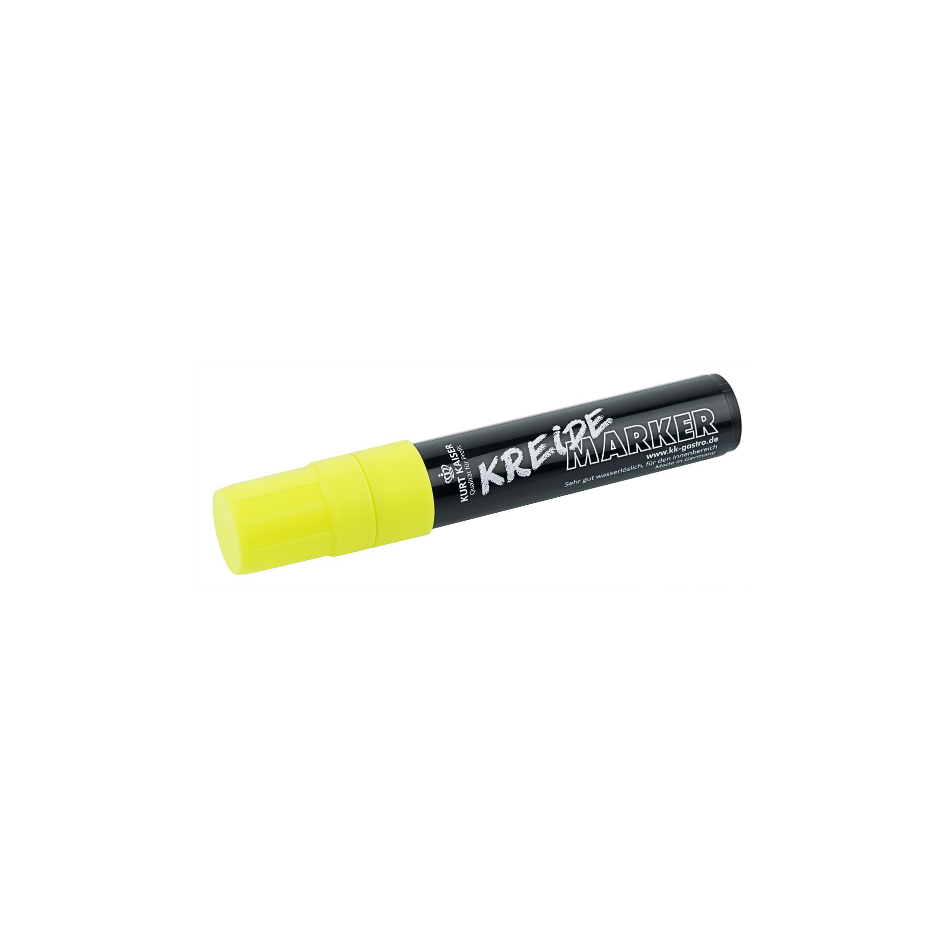 Kreidemarker, breit gelb