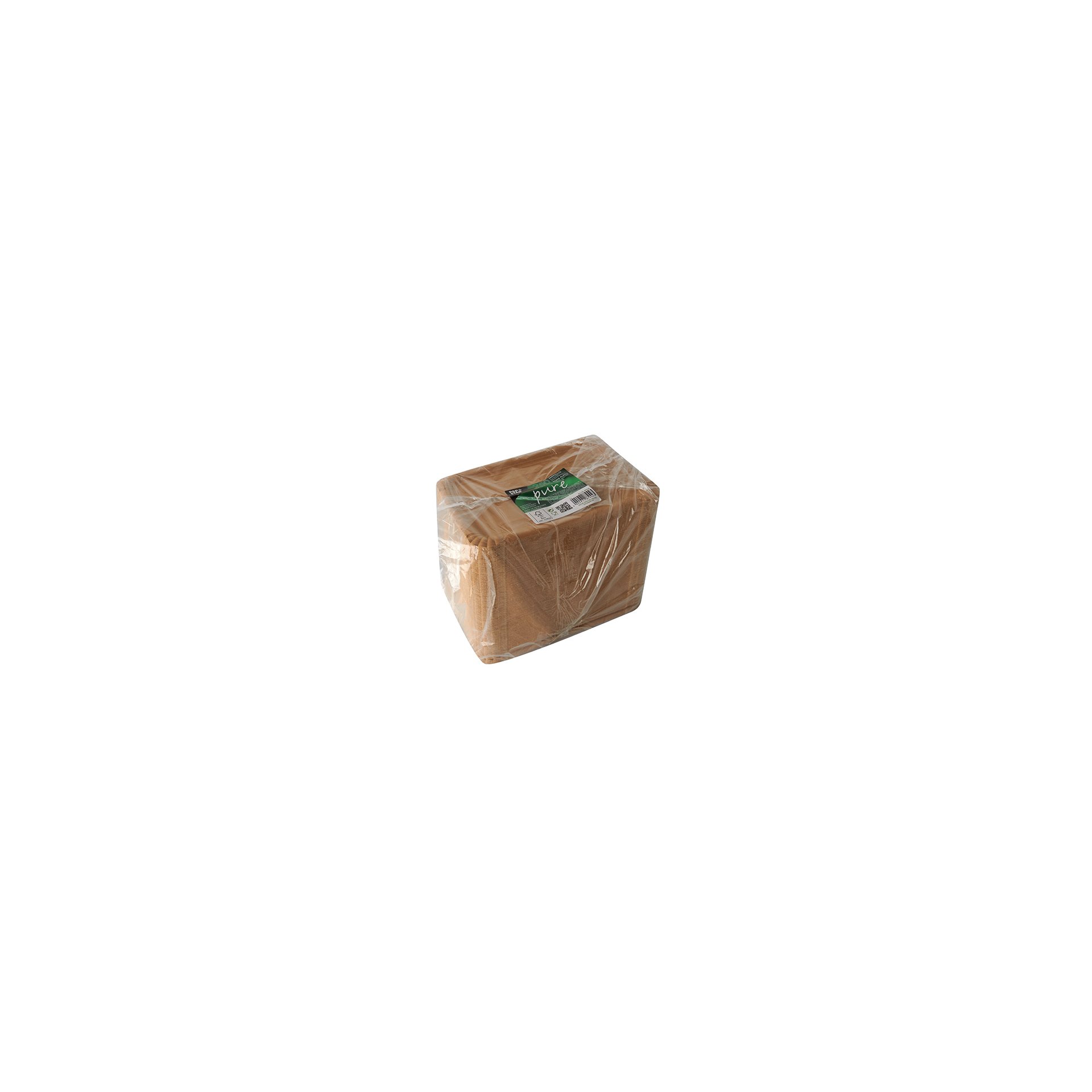papstar-87944-teller-pappe-pure-eckig-16-5cmx23cm-braun-2 Teller, Pappe "pure" eckig 16,5 cm x 23 cm braun