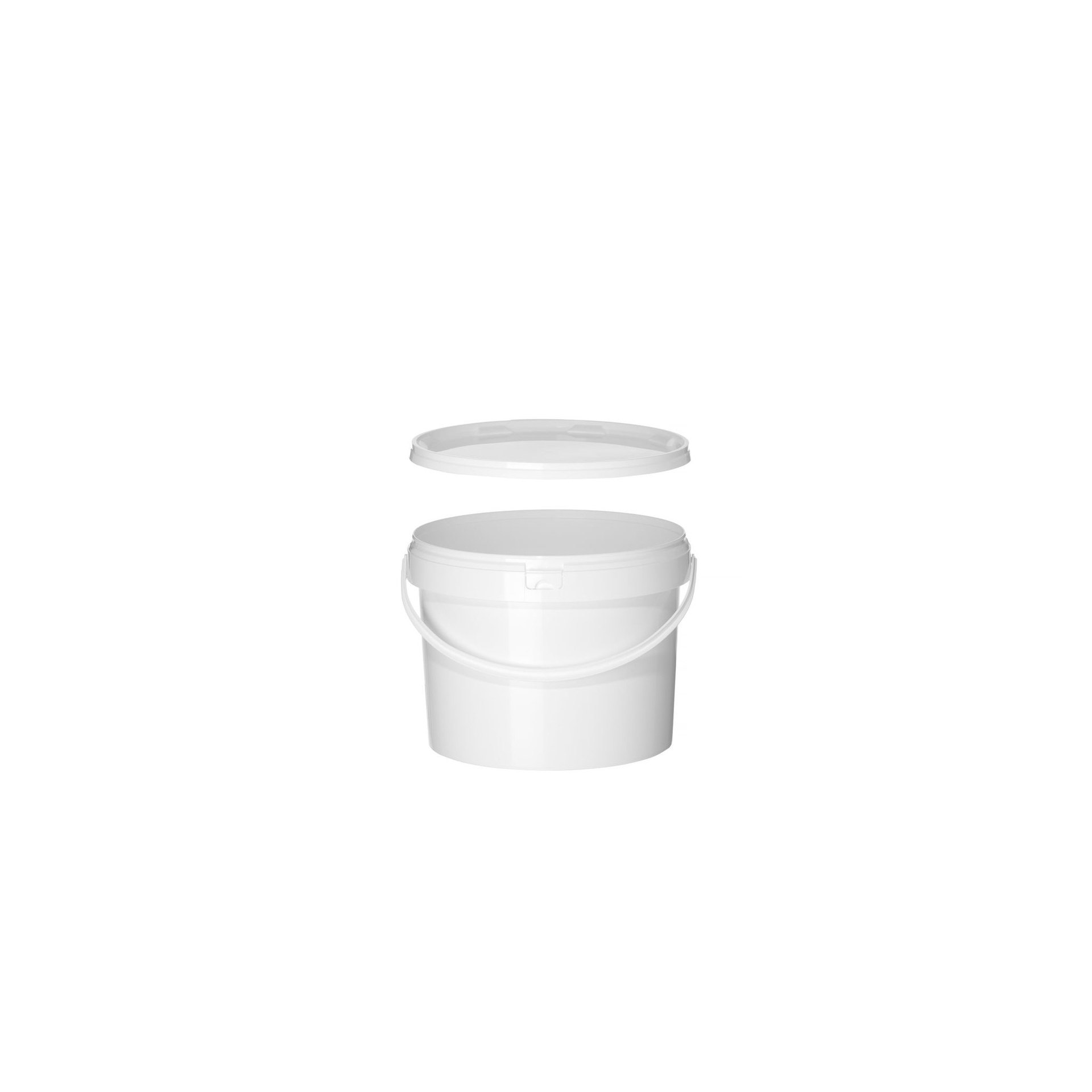 Eimer, 11,5L, Weiß, ⌀300x(H)230mm Eimer, 11,5L, Weiß, ⌀300x(H)230mm