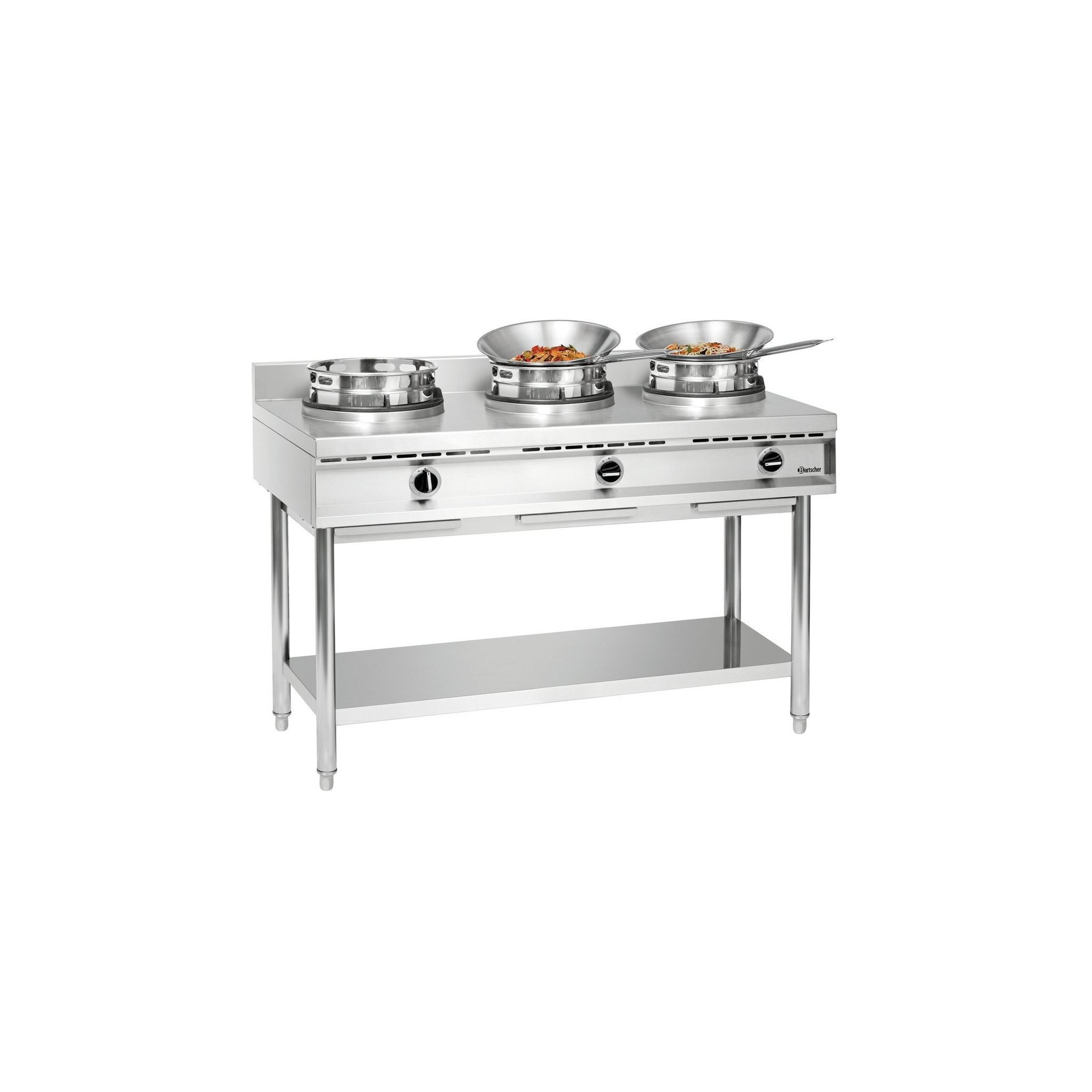 Wok-Herd, 3 Brenner Wok-Herd, 3 Brenner