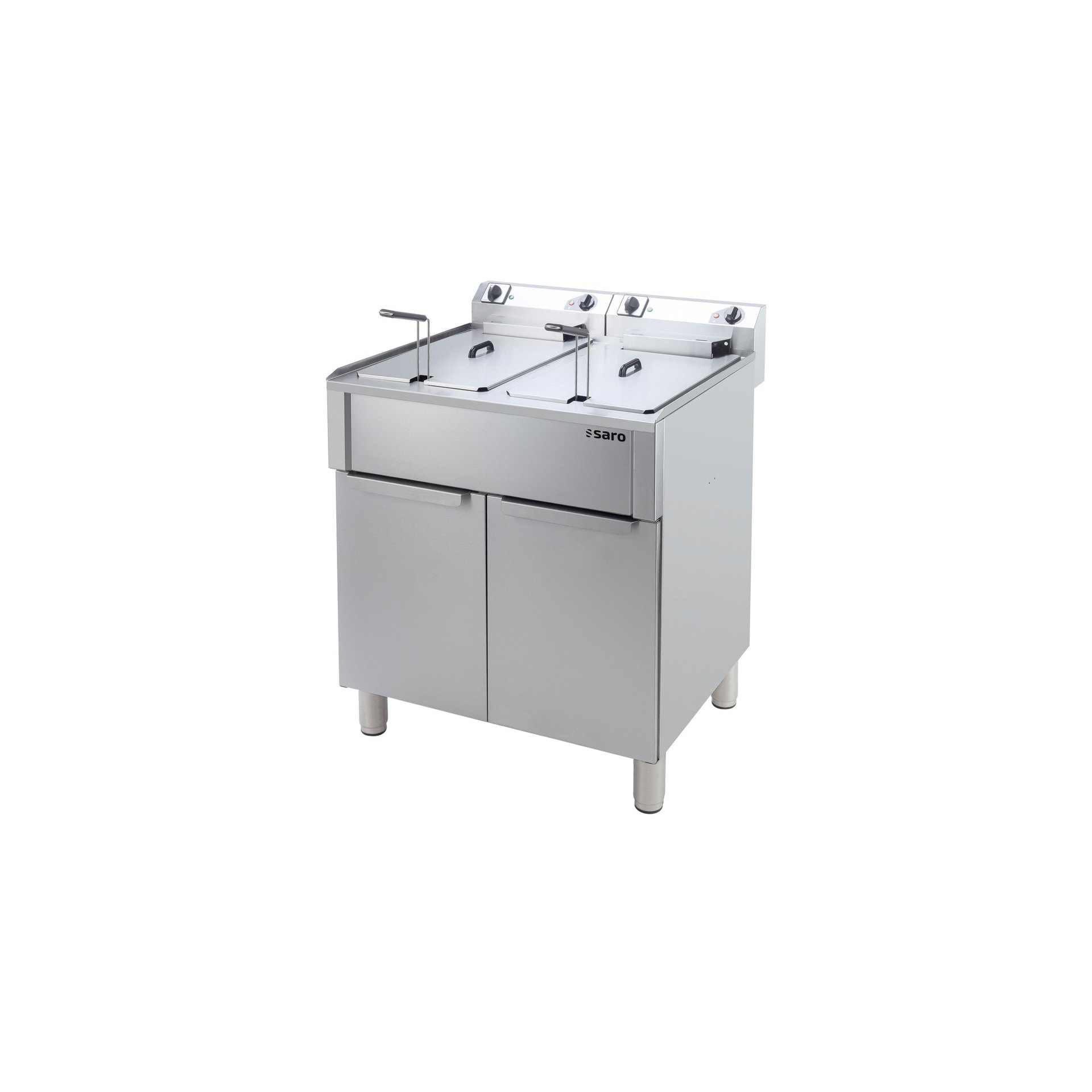 Elektrofritteuse 10+10 L Modell PORTO