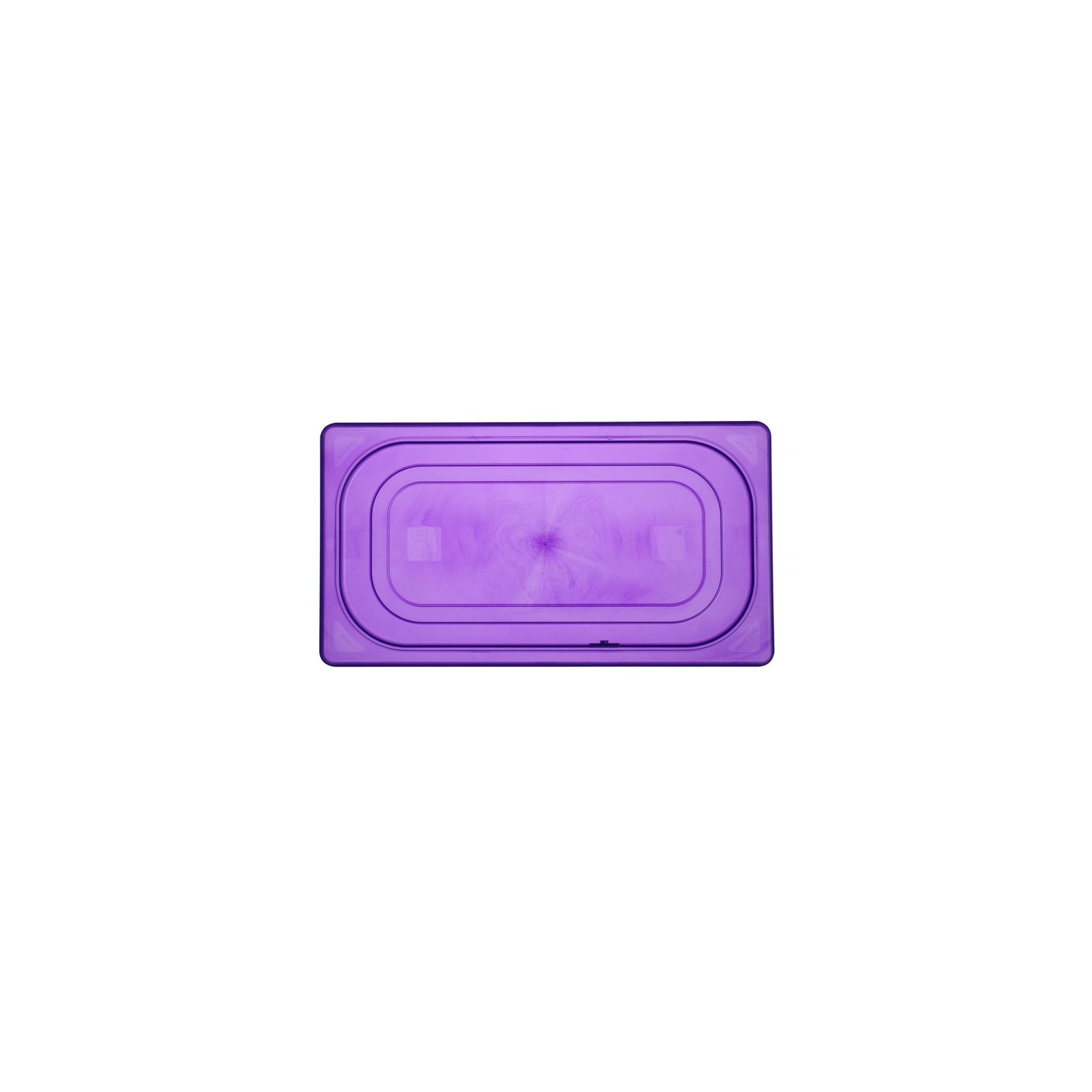 Gastronorm-Deckel violett, GN 1/3, Violett, 325x176mm Gastronorm-Deckel violett, GN 1/3, Violett, 325x176mm