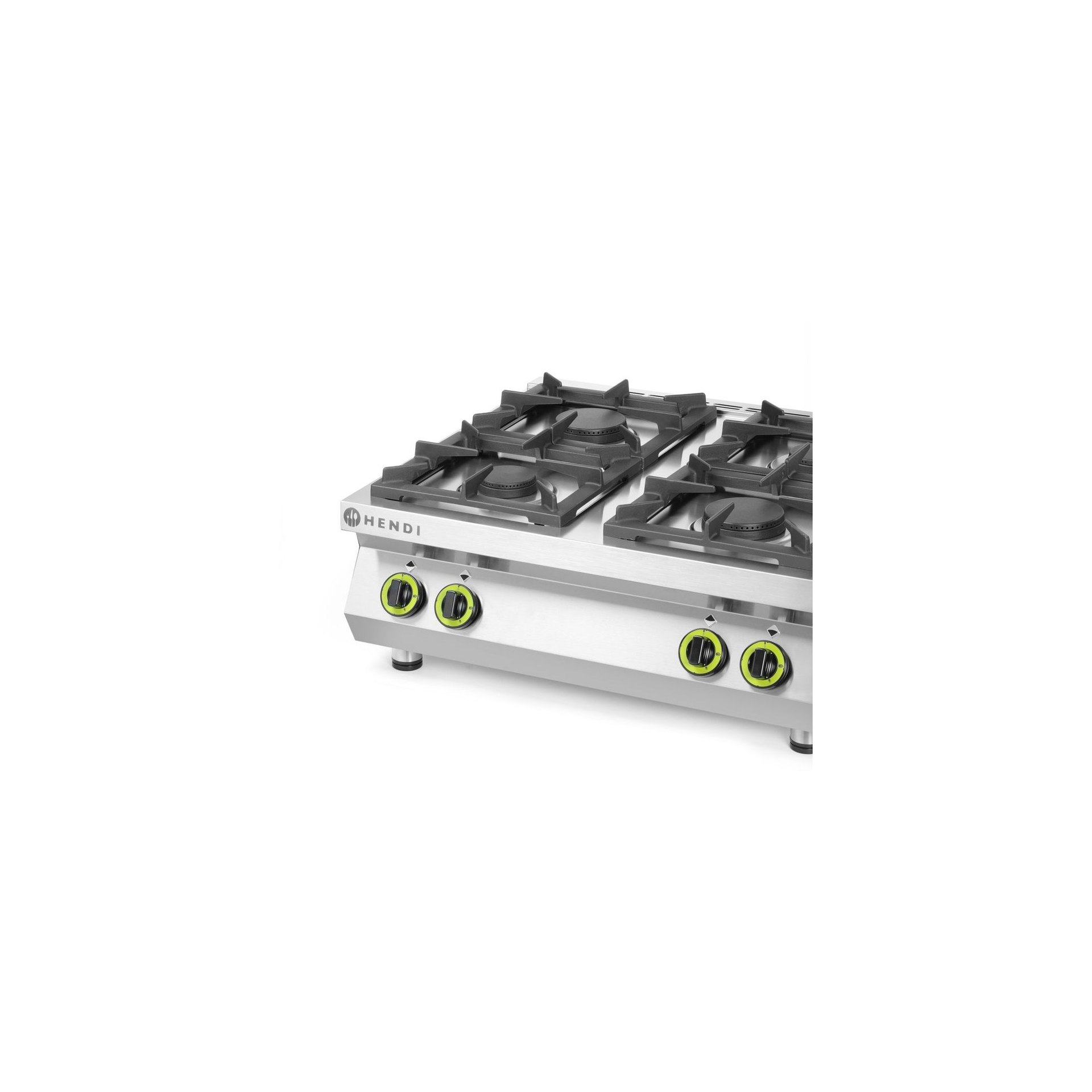 Gasherd Kitchen Line - 4 Kochfelder, Table-Top, Kitchen Line, 19kW, 800x700x(H)310mm Gasherd Kitchen Line - 4 Kochfelder, Table-Top, Kitchen Line, 19kW, 800x700x(H)310mm