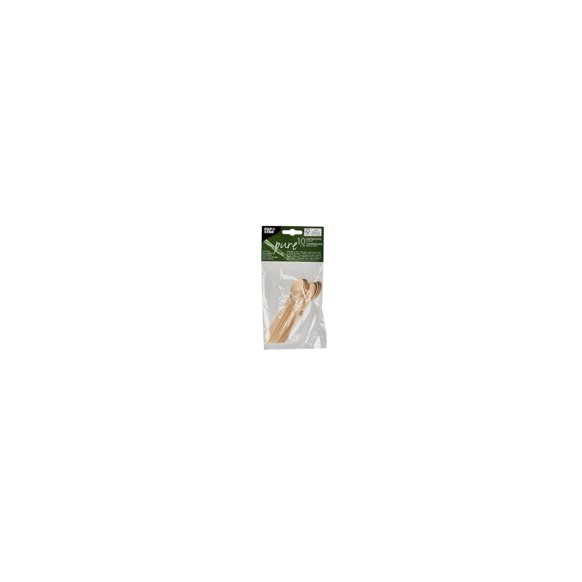Kaffeelöffel, Holz "pure" 11 cm Kaffeelöffel, Holz "pure" 11 cm
