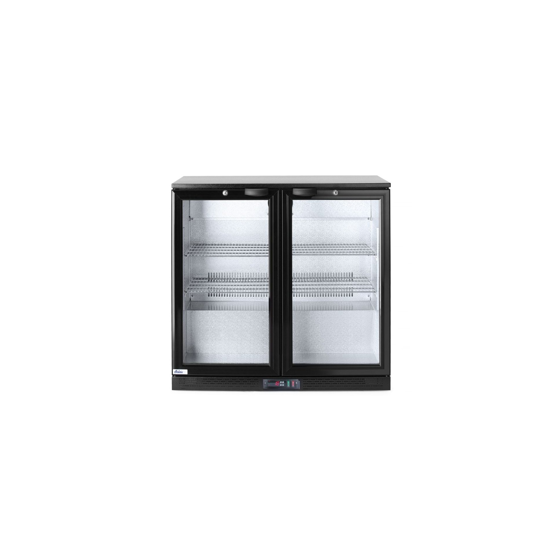 Kühlschrank mit doppelter Tür auf der Rückseite, Arktic, 158L Kühlschrank mit doppelter Tür auf der Rückseite, Arktic, 158L