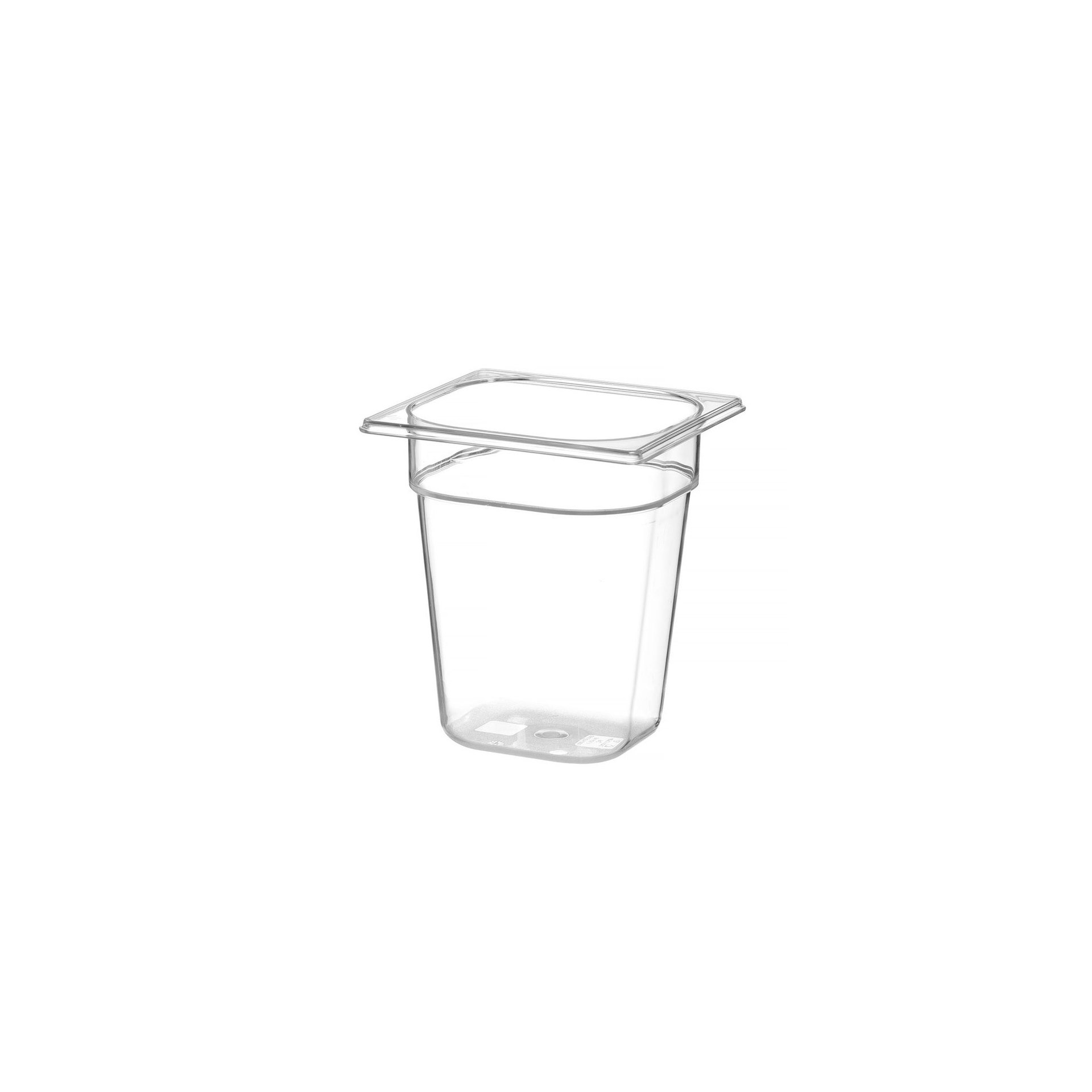 Gastronorm-Behälter 1/6, Profi Line, GN 1/6, 3,4L, Transparent, 176x162x(H)200mm