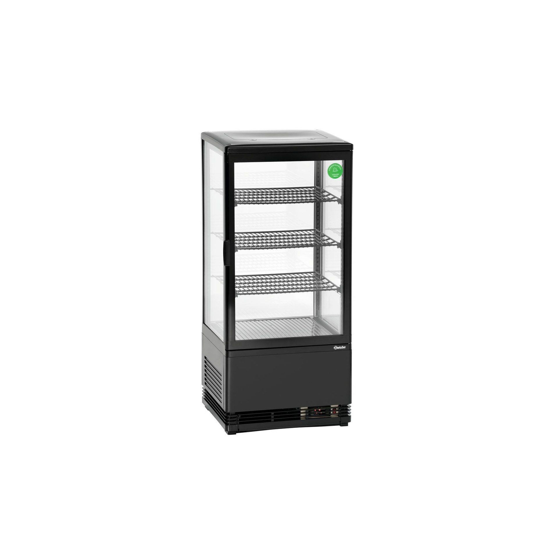 Mini-Kühlvitrine 78L, schwarz Mini-Kühlvitrine 78L, schwarz