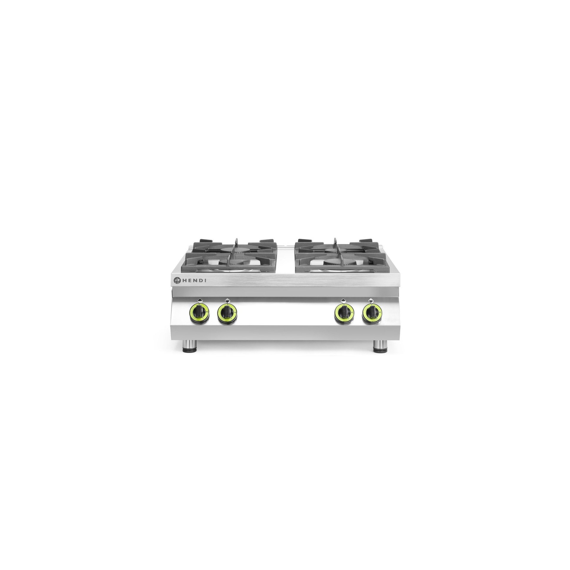 Gasherd Kitchen Line - 4 Kochfelder, Table-Top, Kitchen Line, 19kW, 800x700x(H)310mm Gasherd Kitchen Line - 4 Kochfelder, Table-Top, Kitchen Line, 19kW, 800x700x(H)310mm