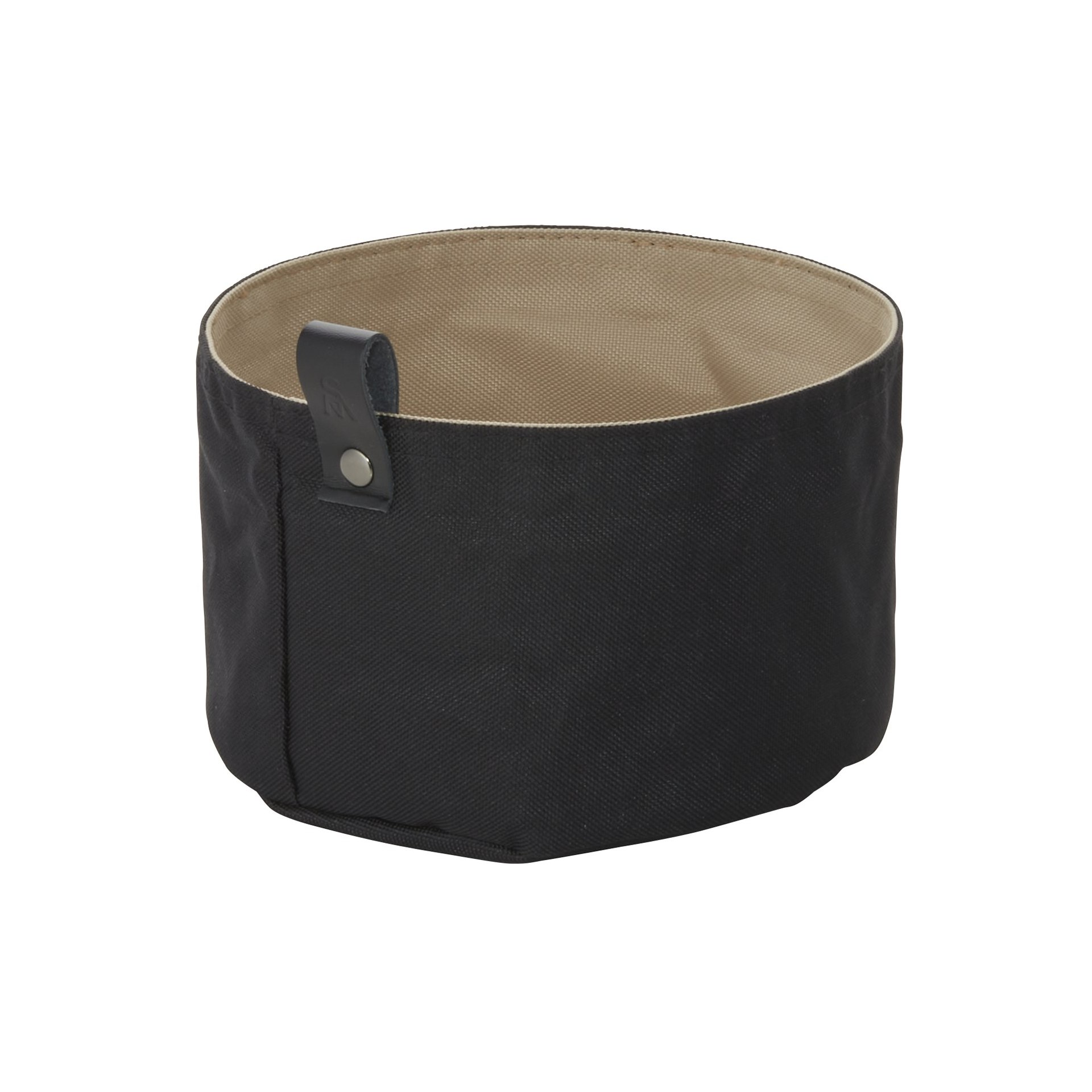 Brottasche FLIP TETRON, Ø 17 cm, Höhe 11 cm, light grey/light khaki, Tetron Brottasche FLIP TETRON, Ø 17 cm, Höhe 11 cm, light grey/light khaki, Tetron